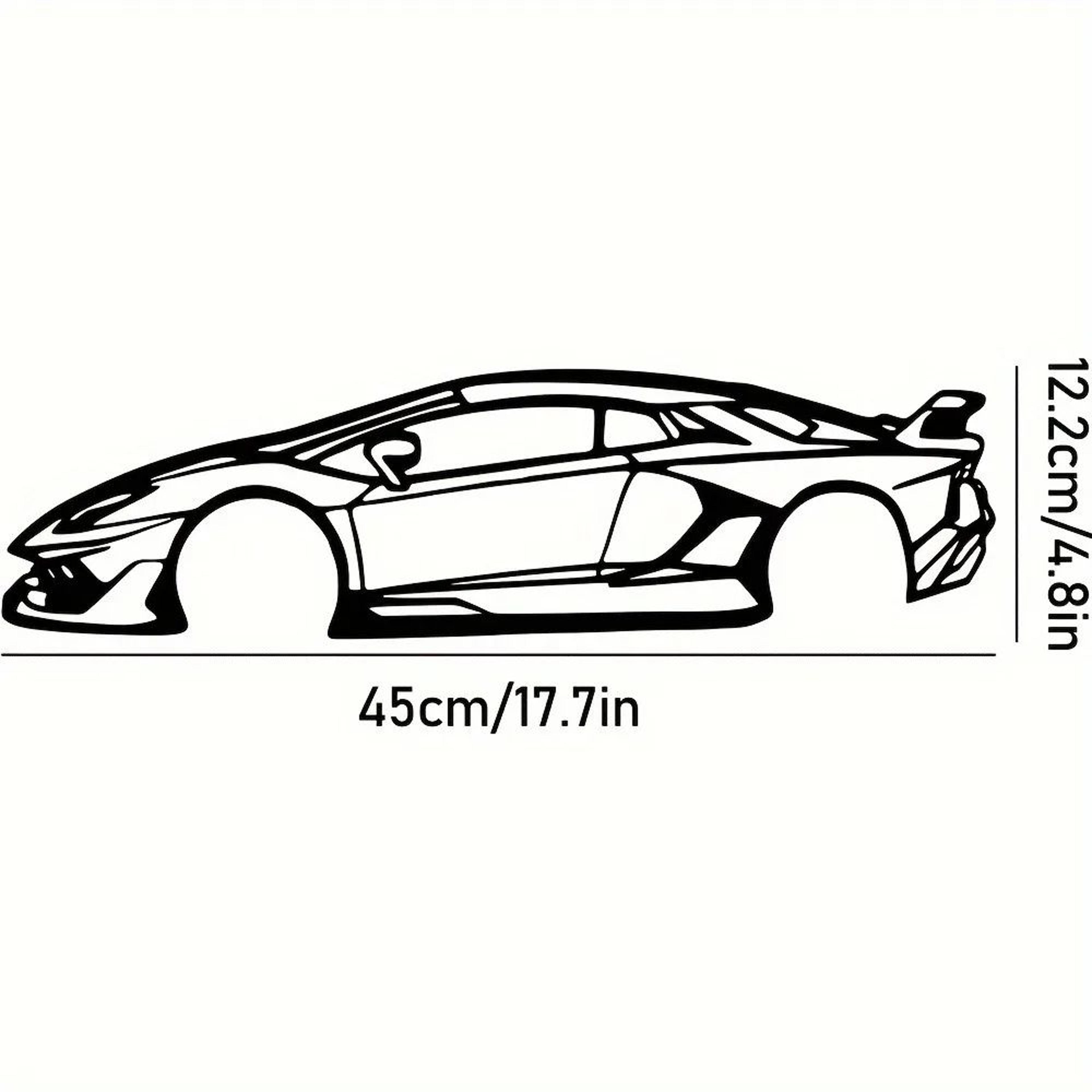 Racing Car Metal Wall Art 24