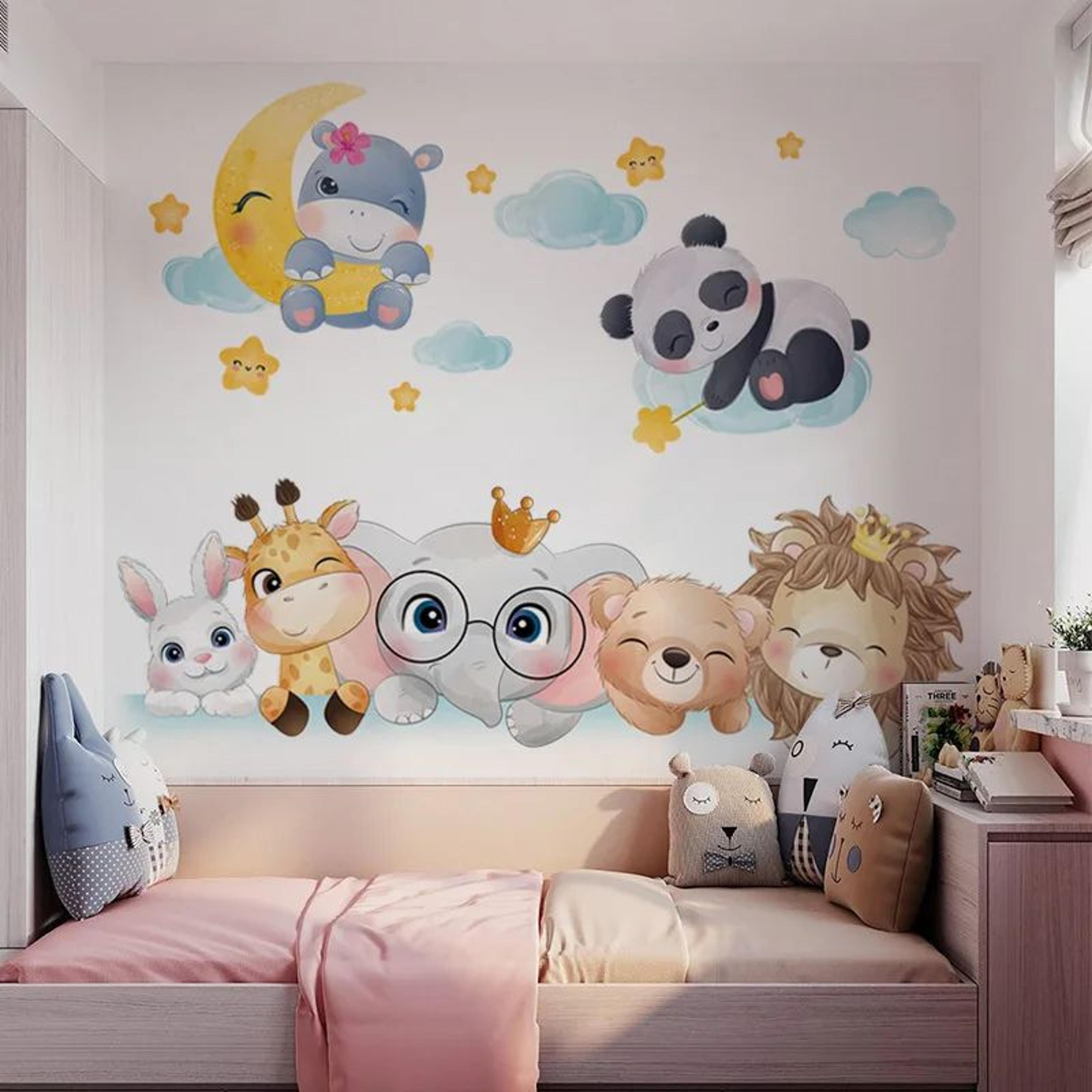 Forest Animal Nursery Wall Decals 12