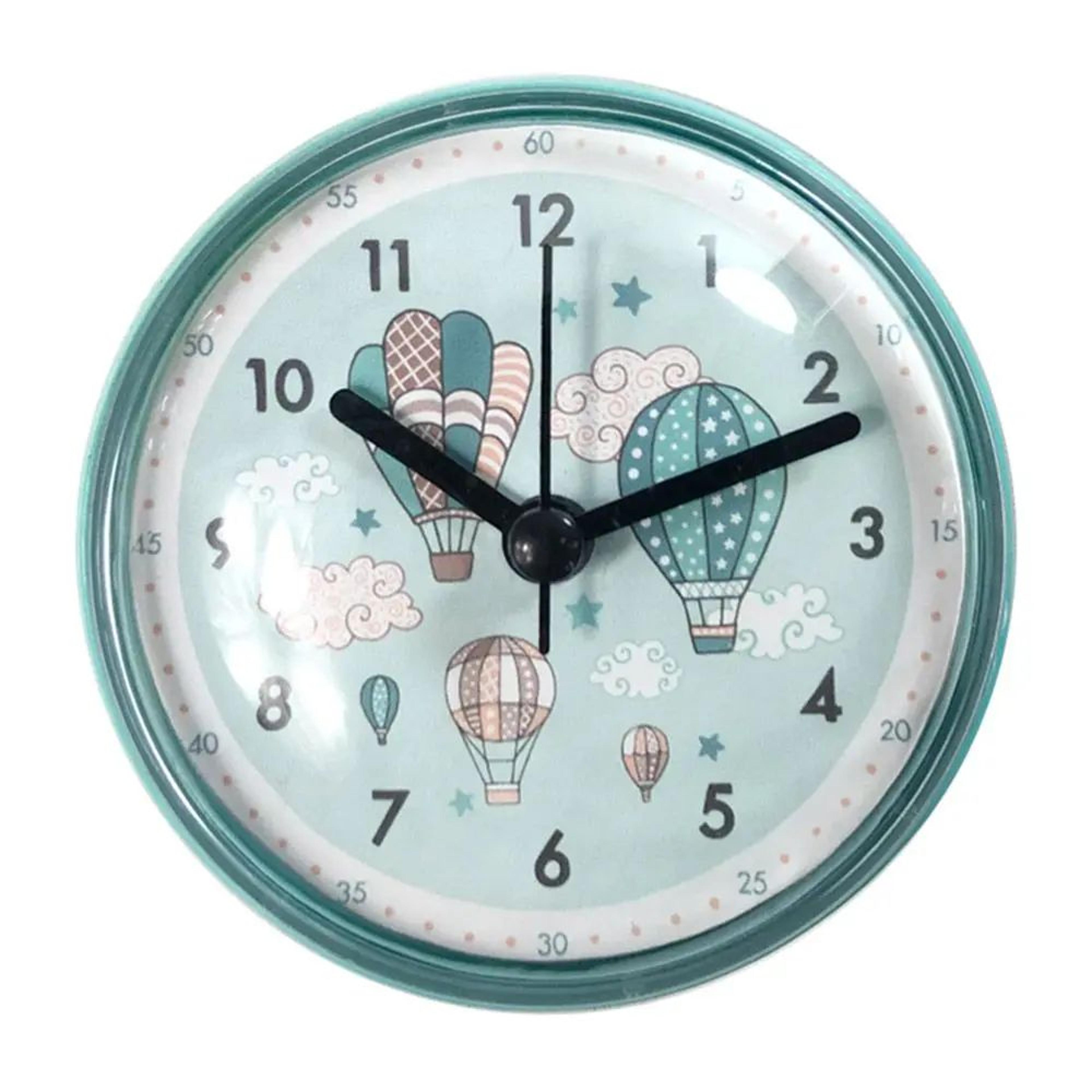 Mini Waterproof Bathroom Suction Cup Clock 10