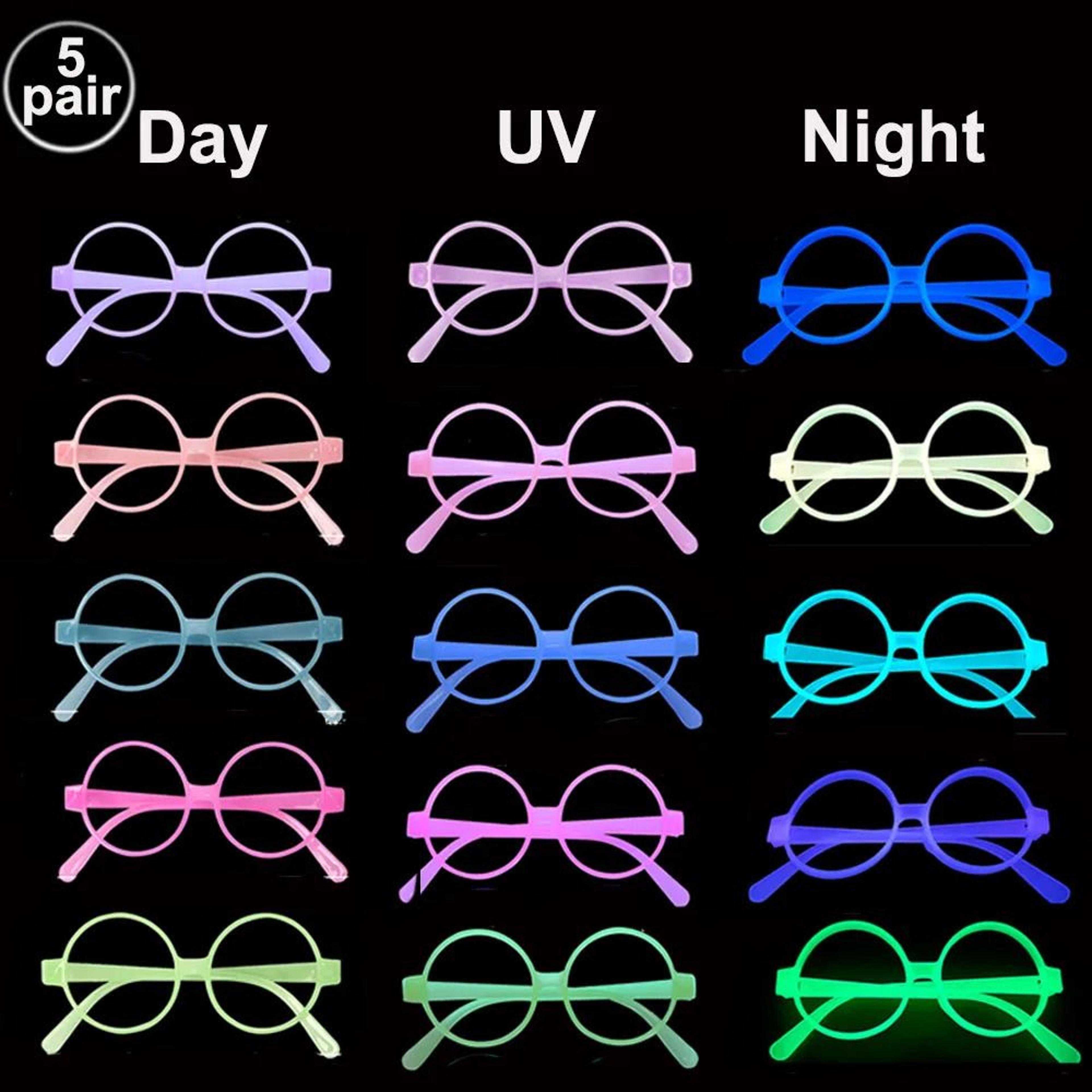 Neon UV Glow Party Hats 7
