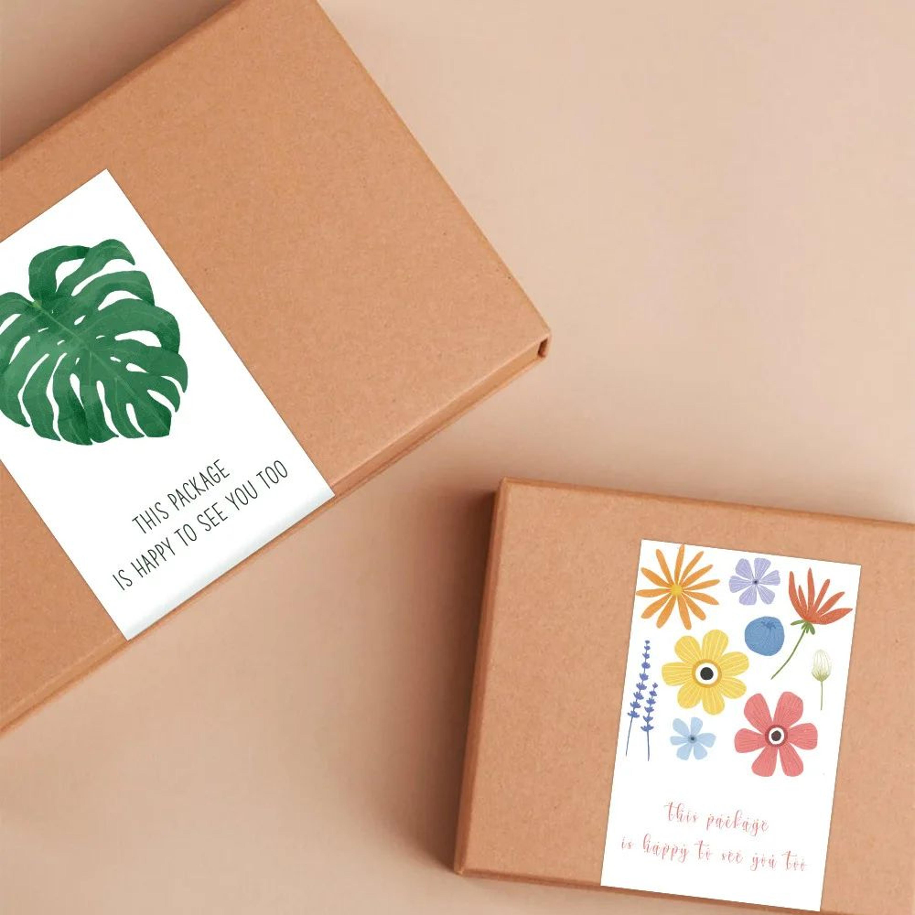 Personalized Rectangle Custom Logo Stickers 2