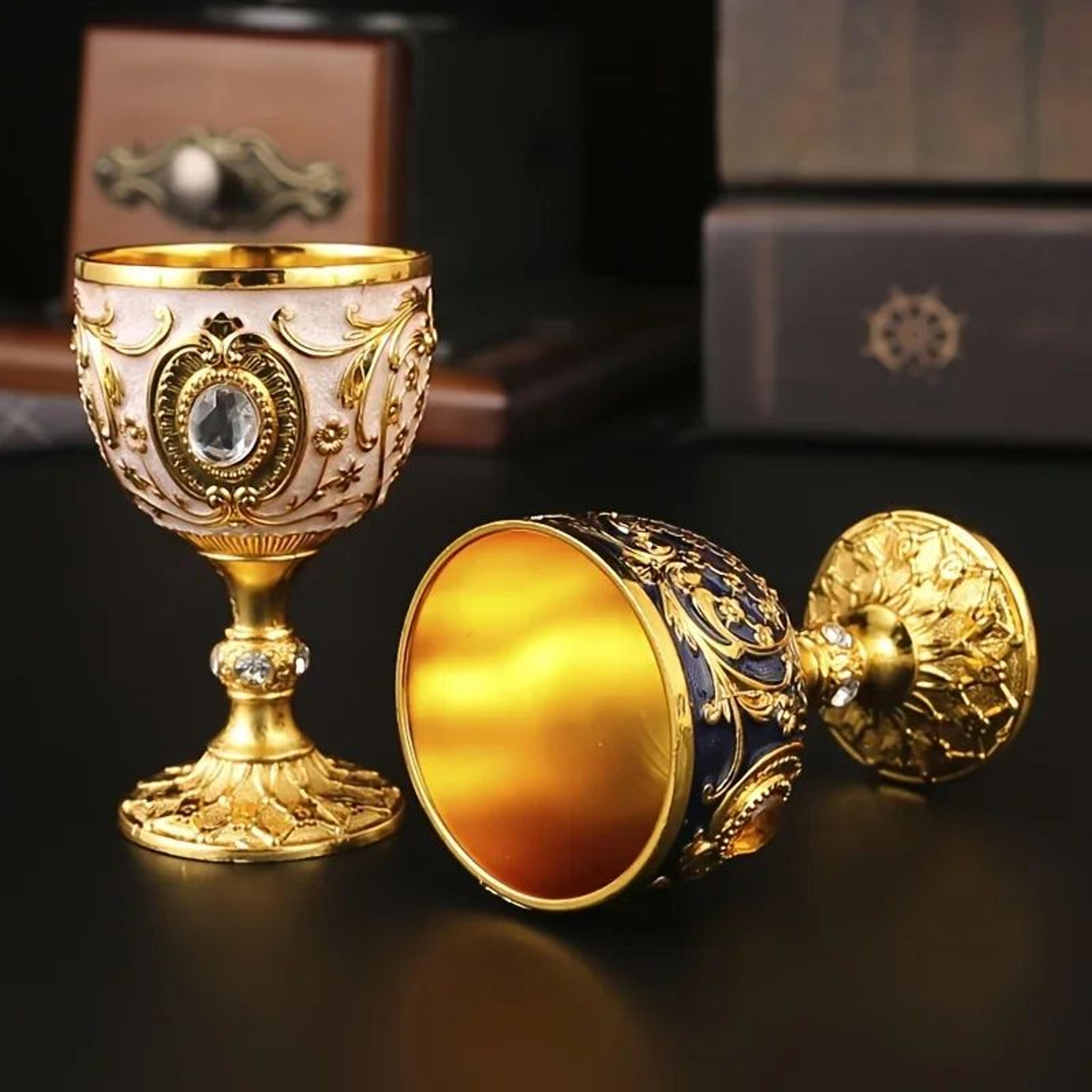 Vintage Medieval Holy Grail Goblet 1