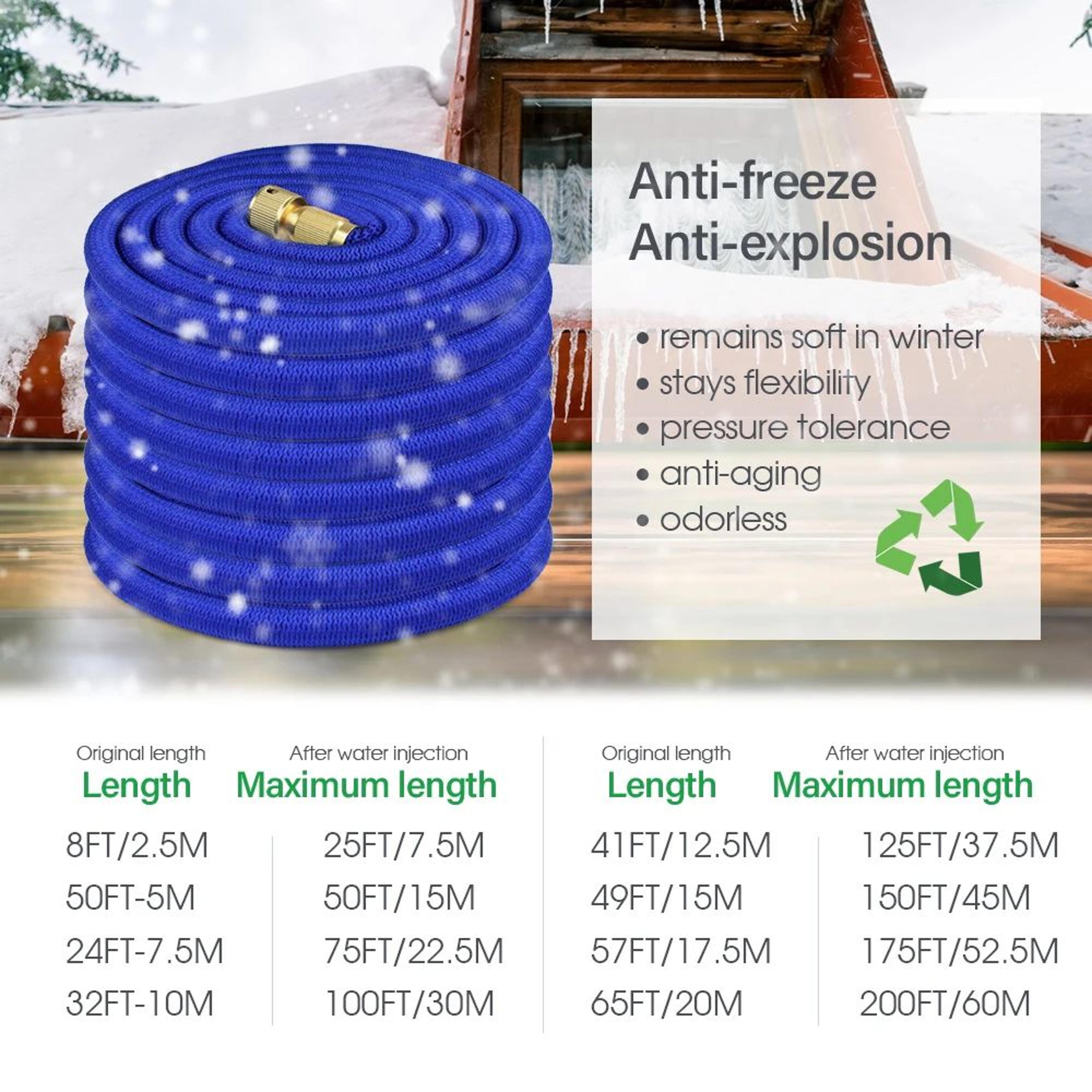 Retractable Expandable Garden Water Hose 1