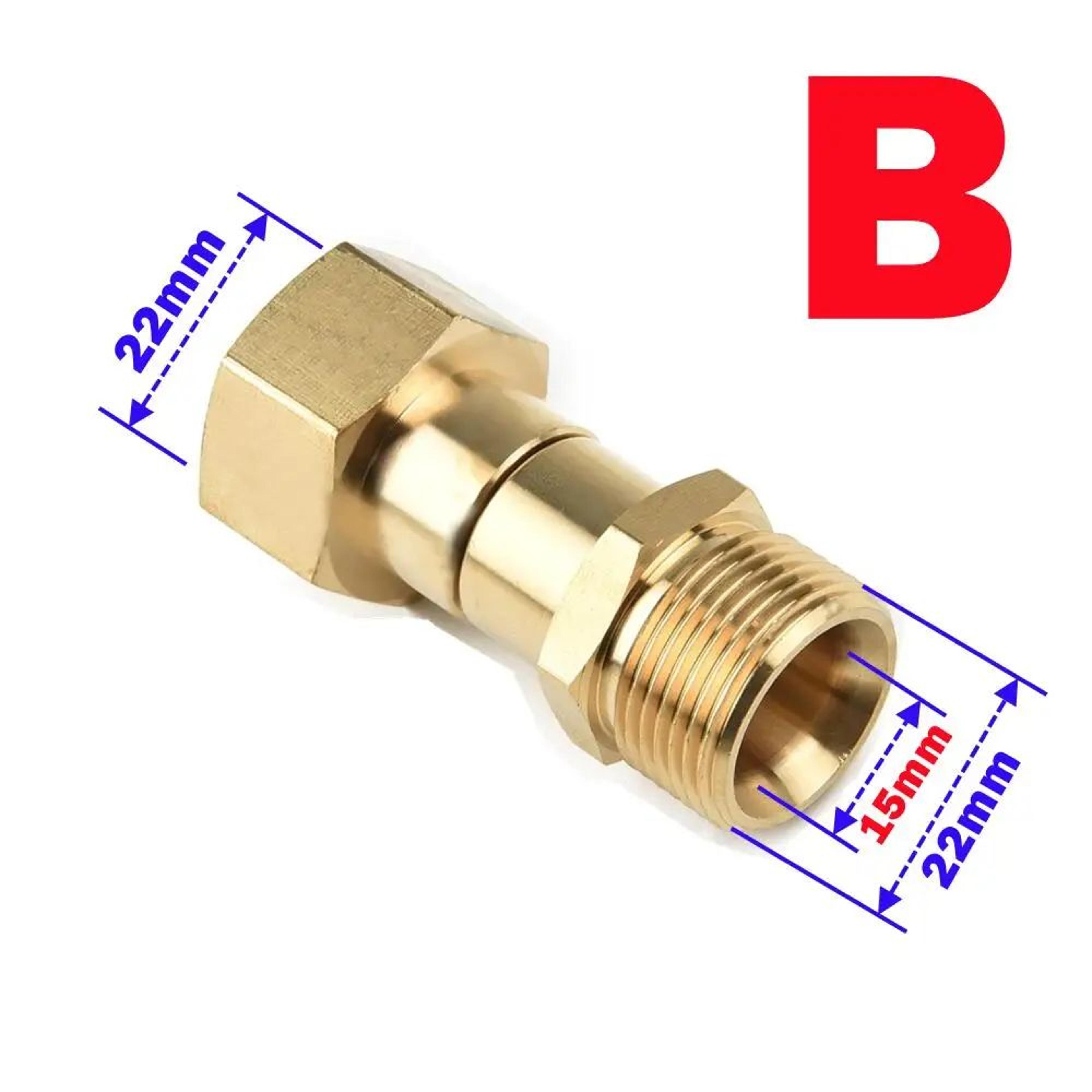 M22 Pressure Washer Swivel Hose Connector 5