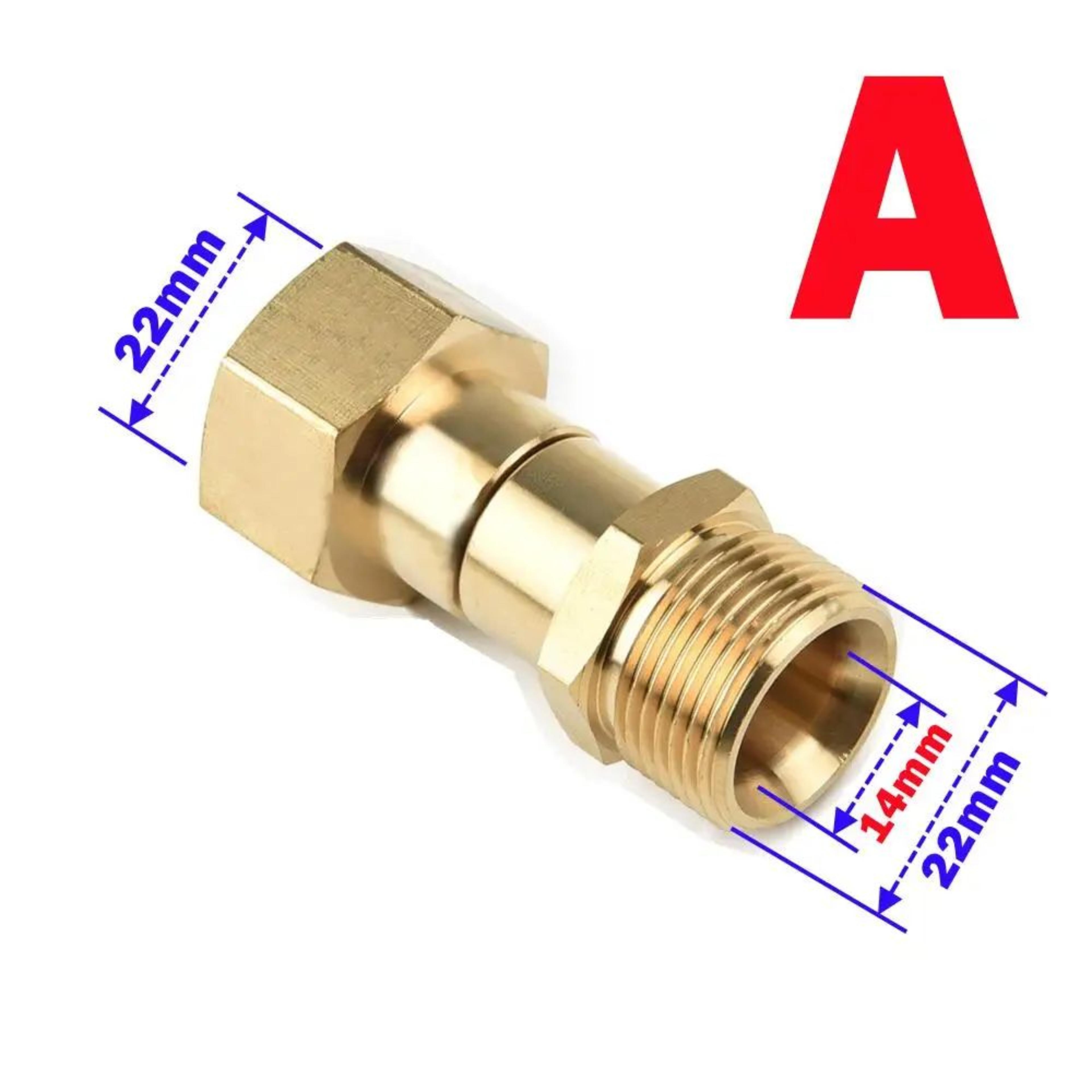 M22 Pressure Washer Swivel Hose Connector 6
