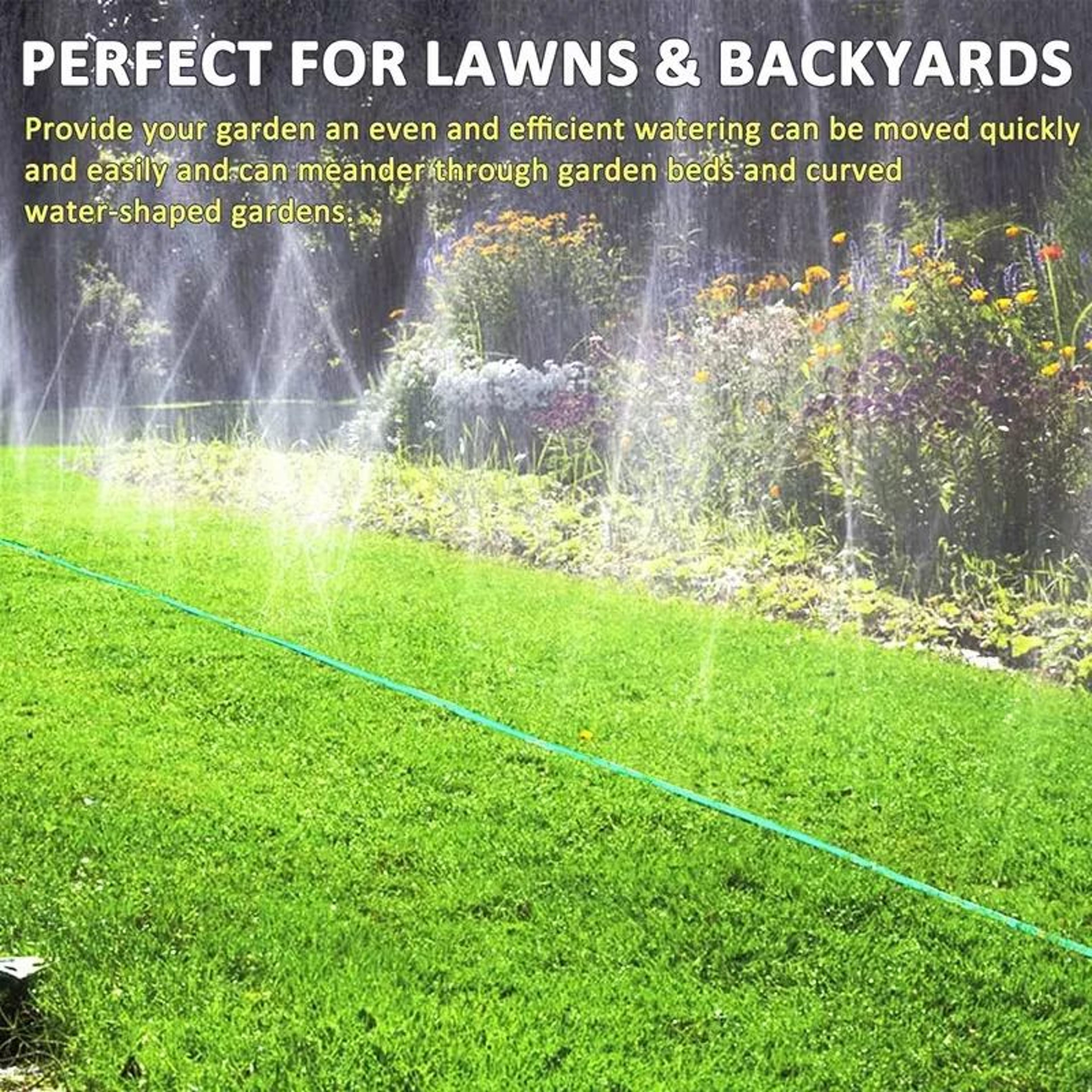 Flexible Sprinkler Soaker Garden Hose 5