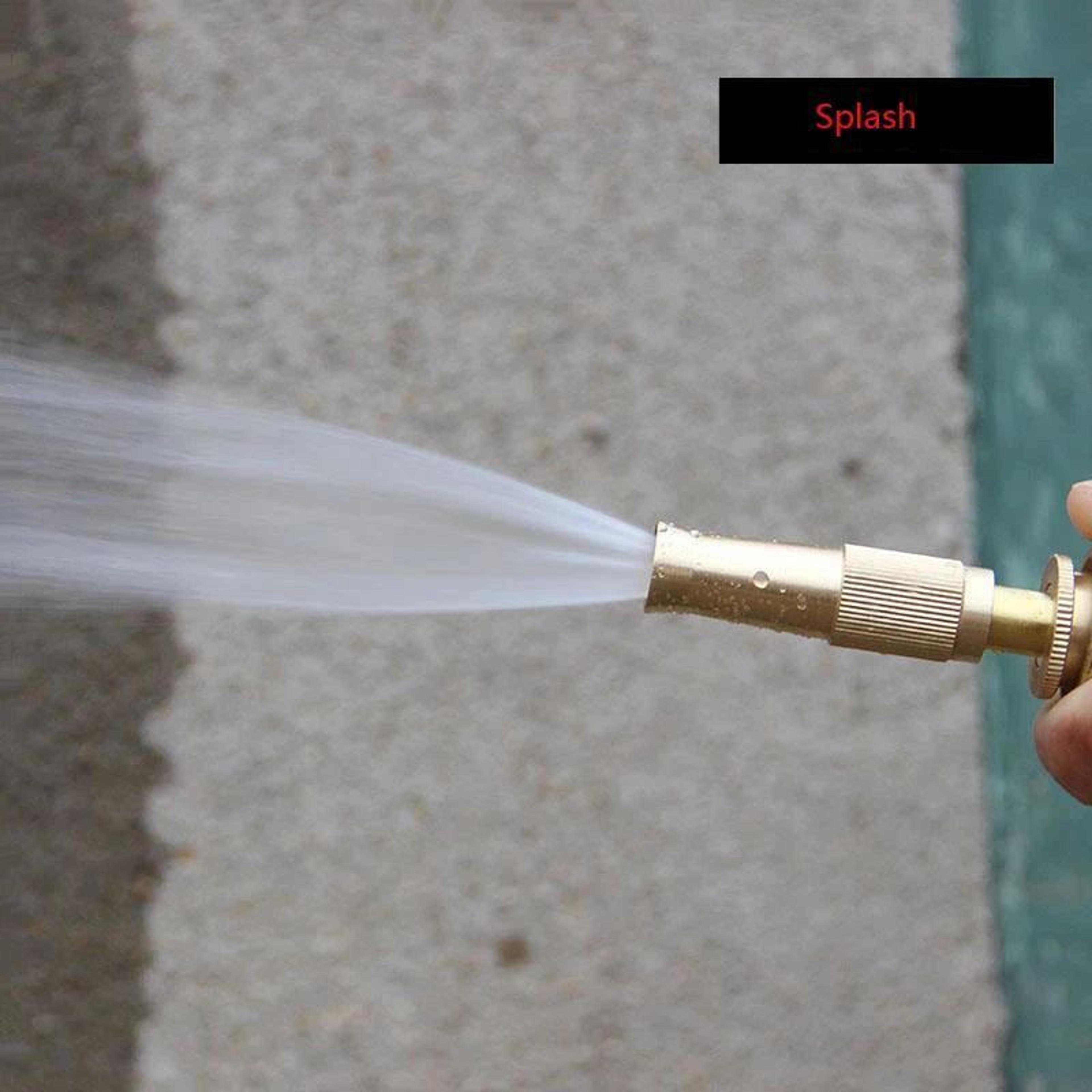 Expandable Garden Hose With Adjustable Spray Nozzle 1