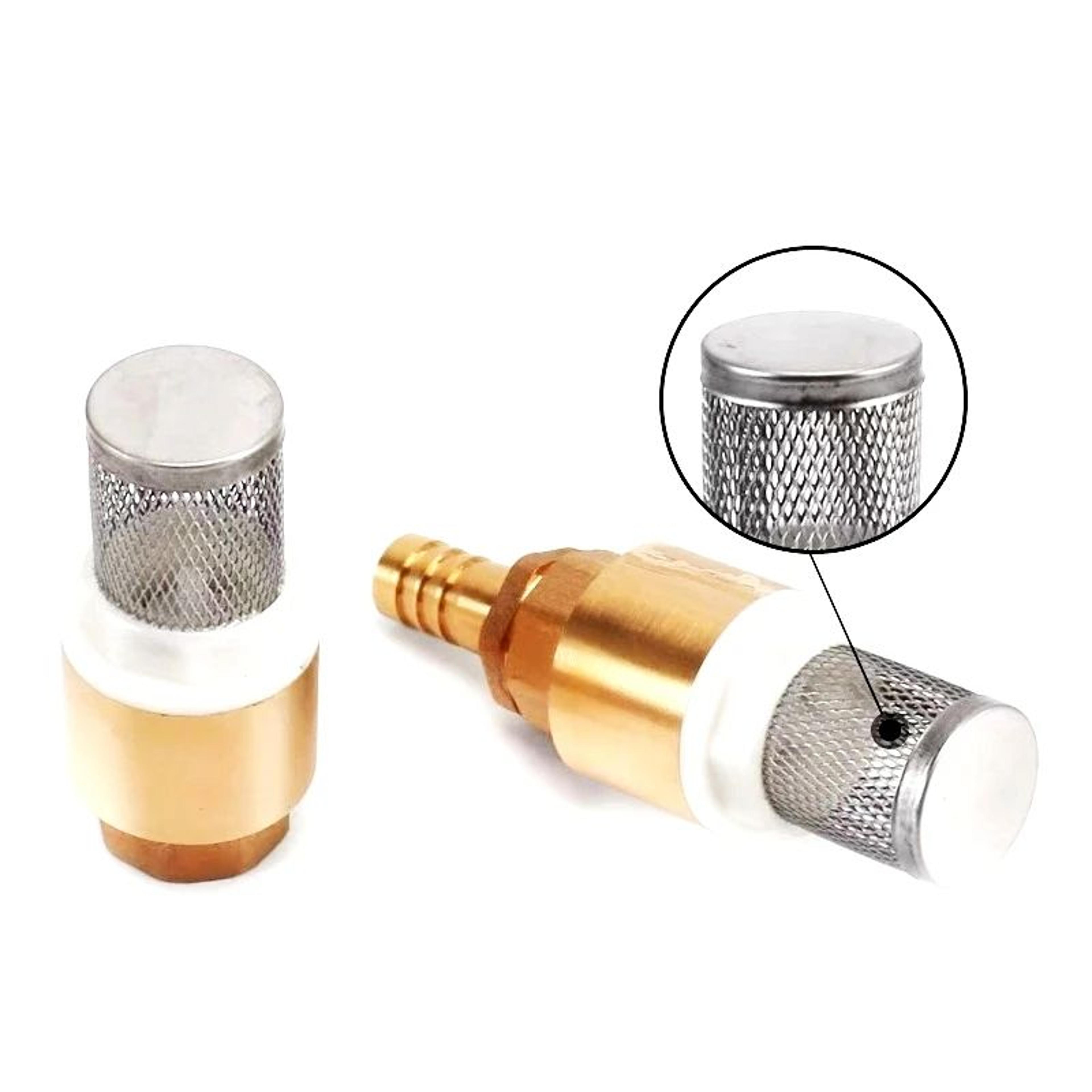 Brass Foot Valve With Suction Strainer 5