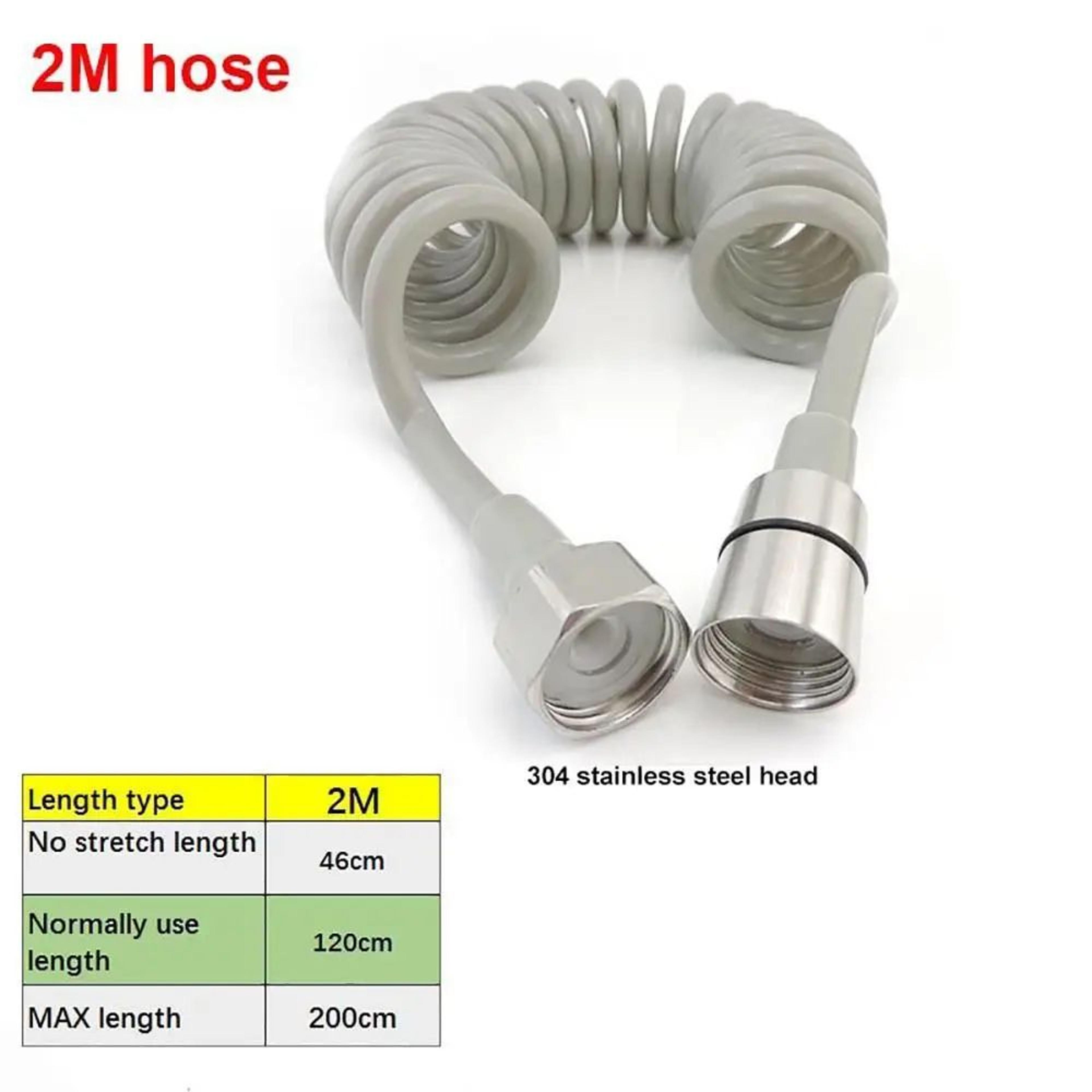 Flexible Coiled Bidet Sprayer Hose 8