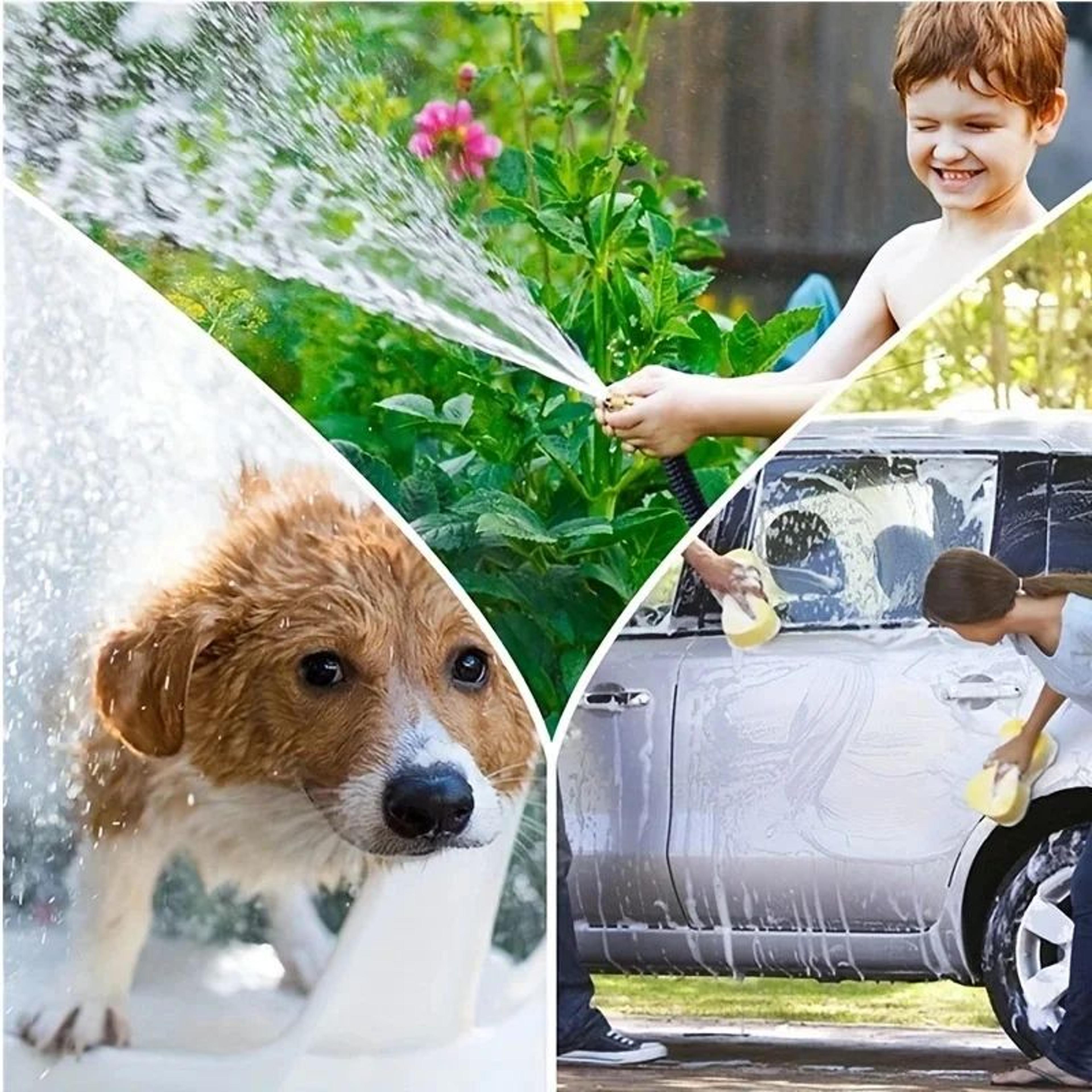 Expandable Garden Hose With Spray Gun 5