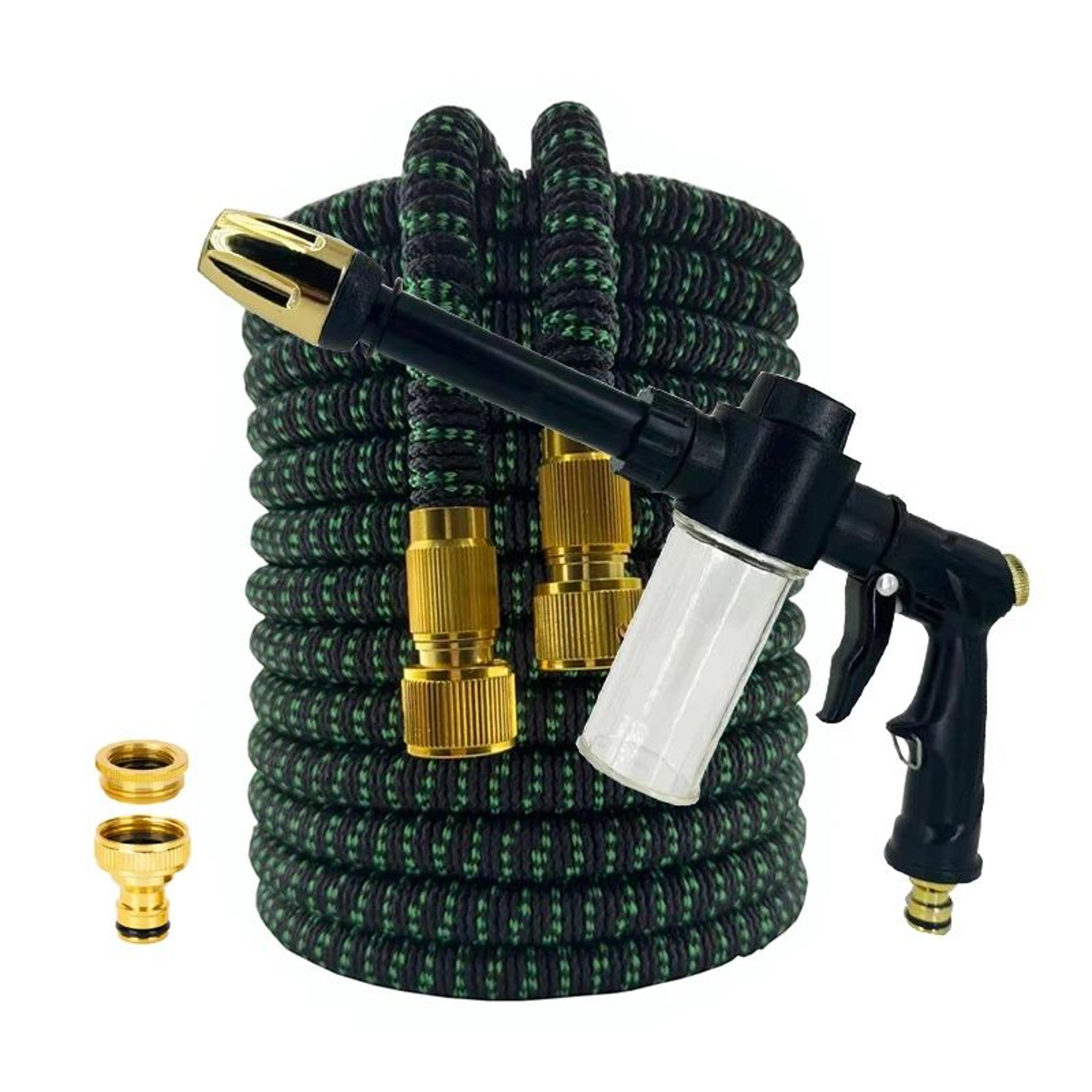 Flexible Expandable Garden Hose With Spray Nozzle 6