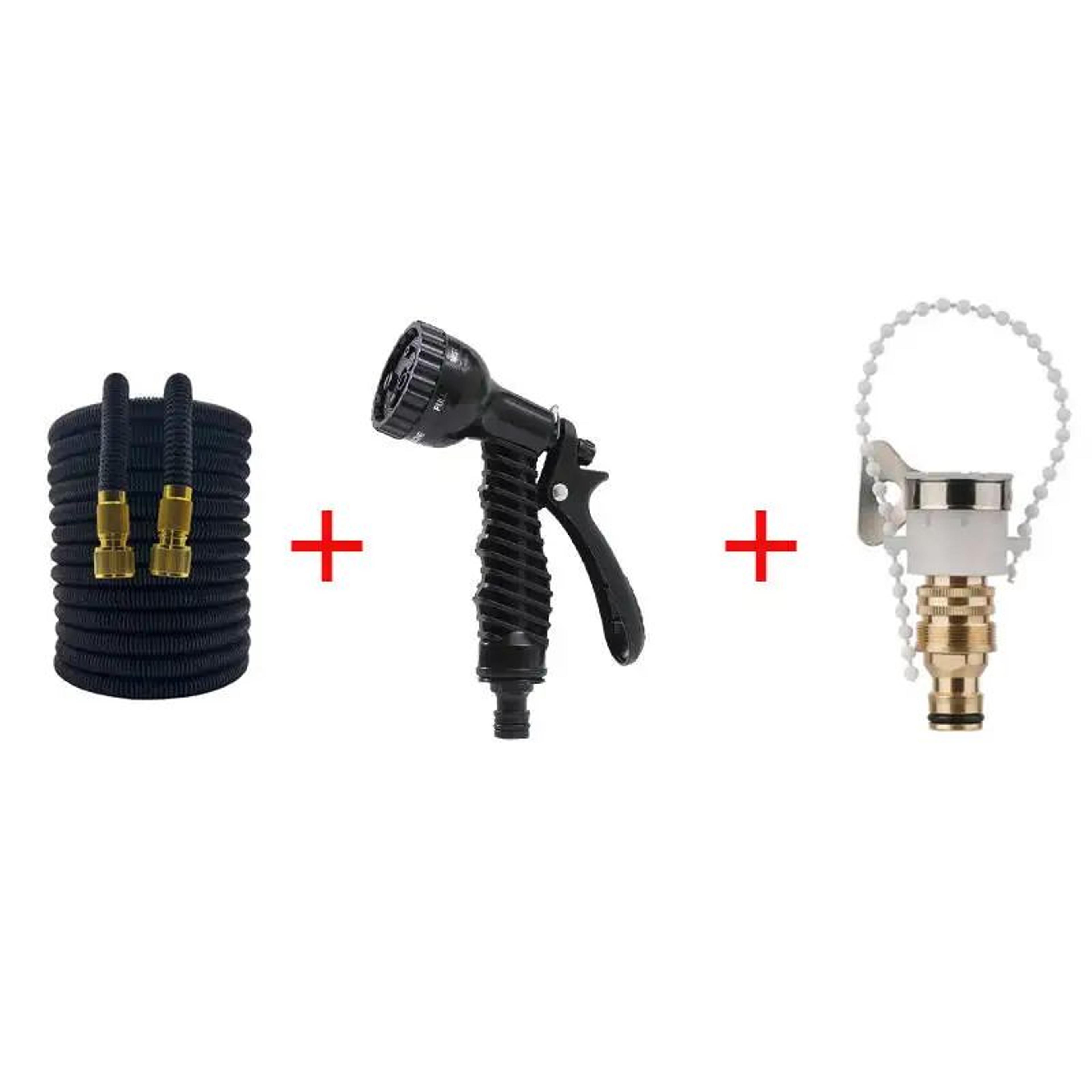 Flexible Expandable Water Hose With Spray Gun 3