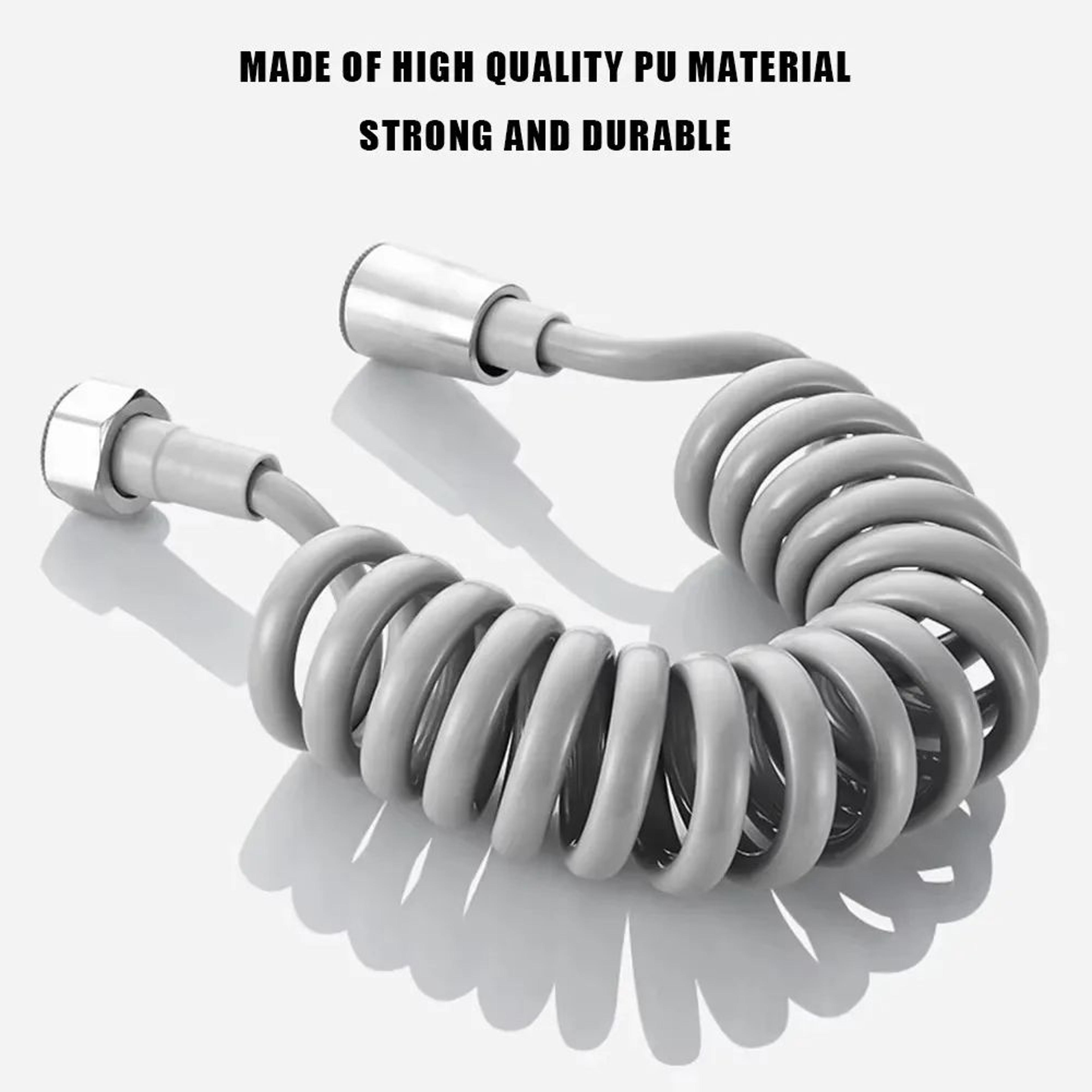 Flexible Coiled Bathroom Sprayer Hose 2