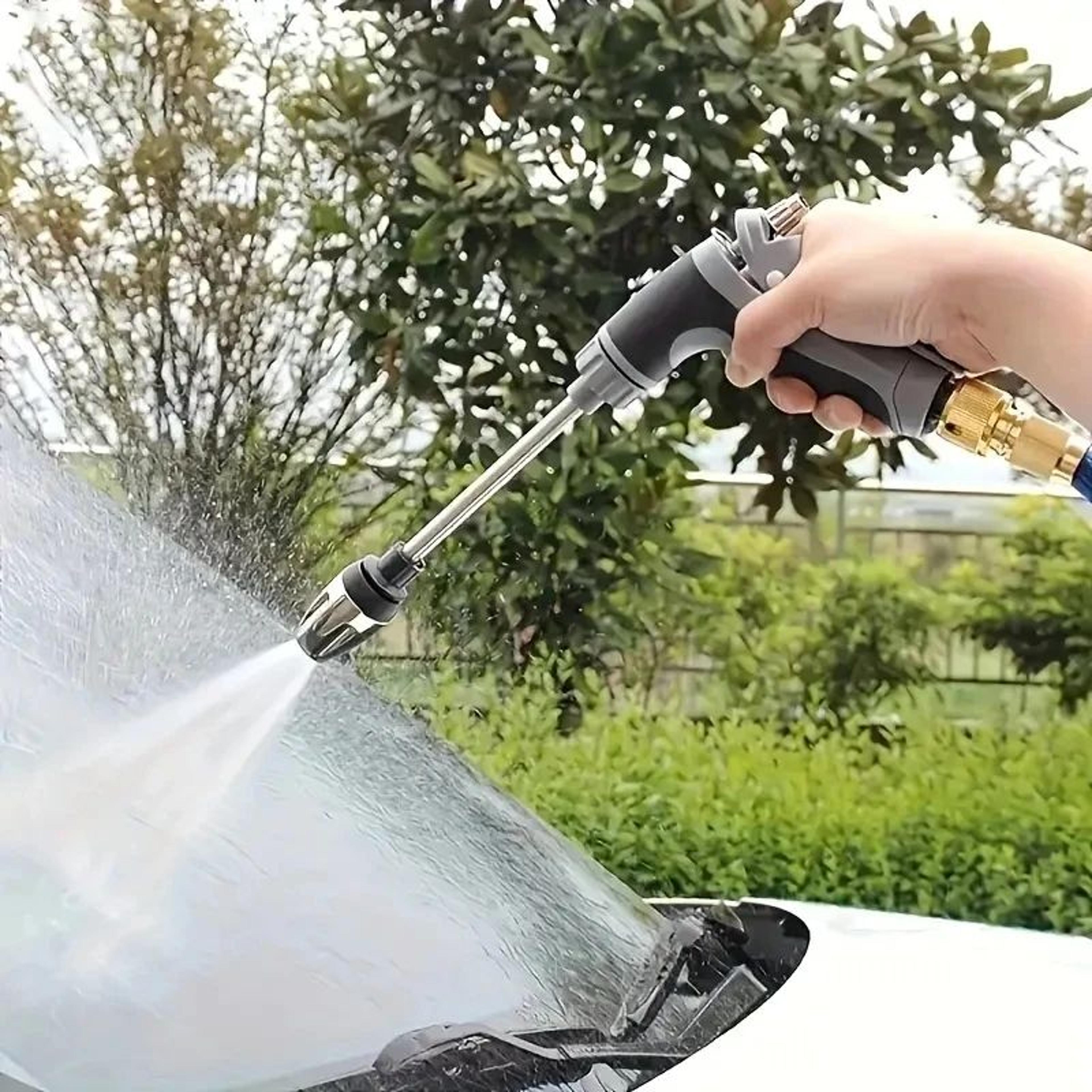 Expandable Water Hose With Multi Spray Nozzle 5