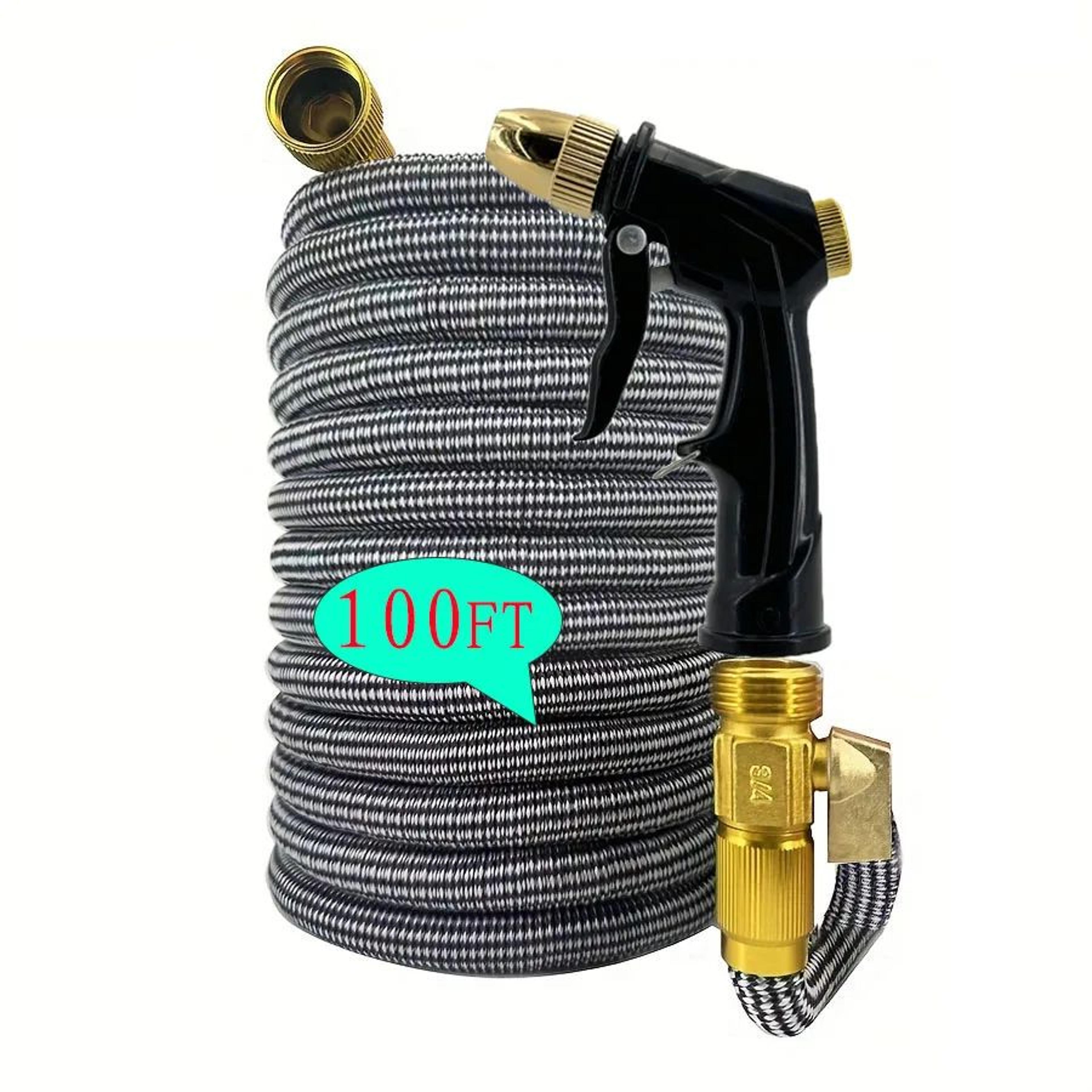 Flexible Expandable Water Hose With Spray Nozzle 0