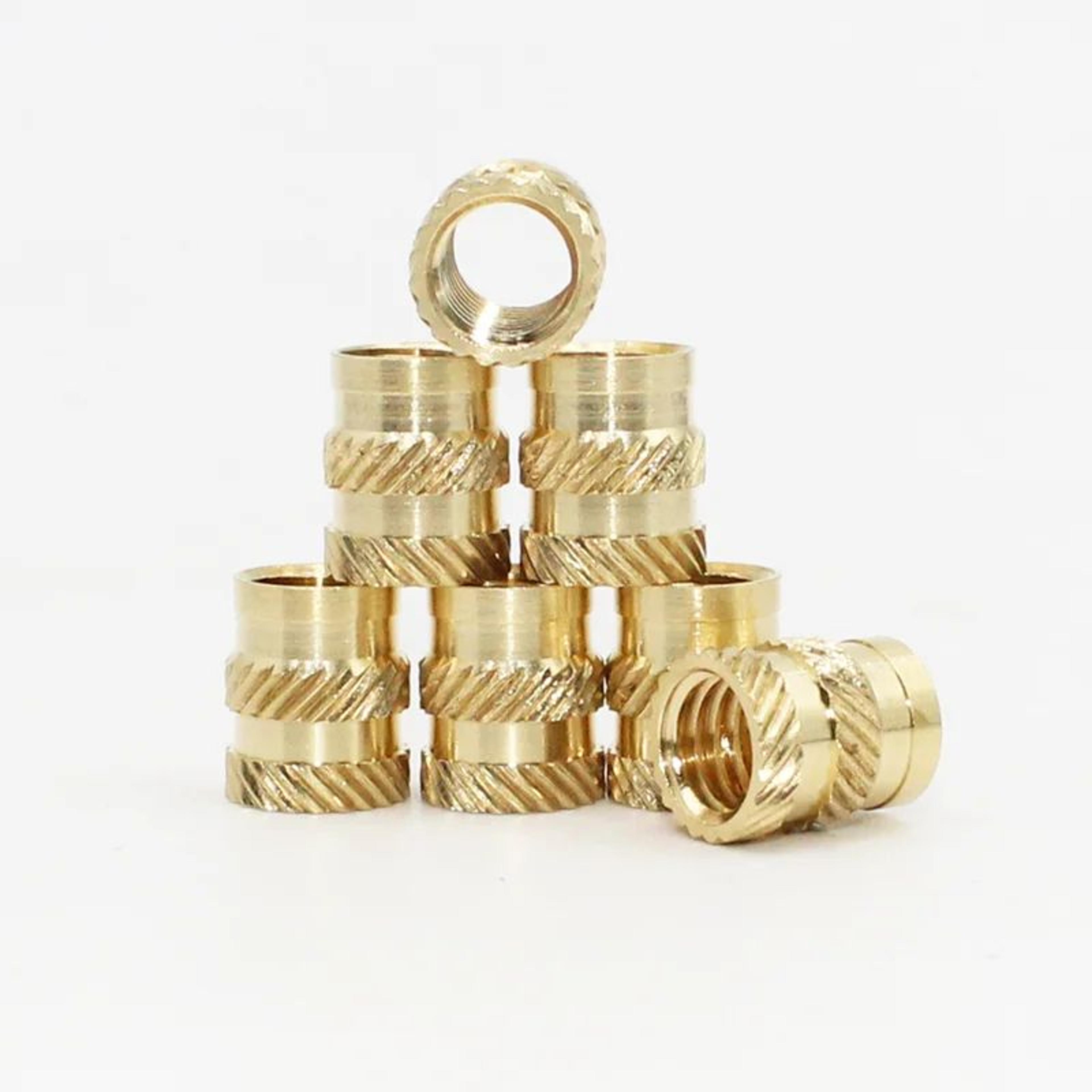 Knurled Brass Heat Set Insert Nut Kit 2
