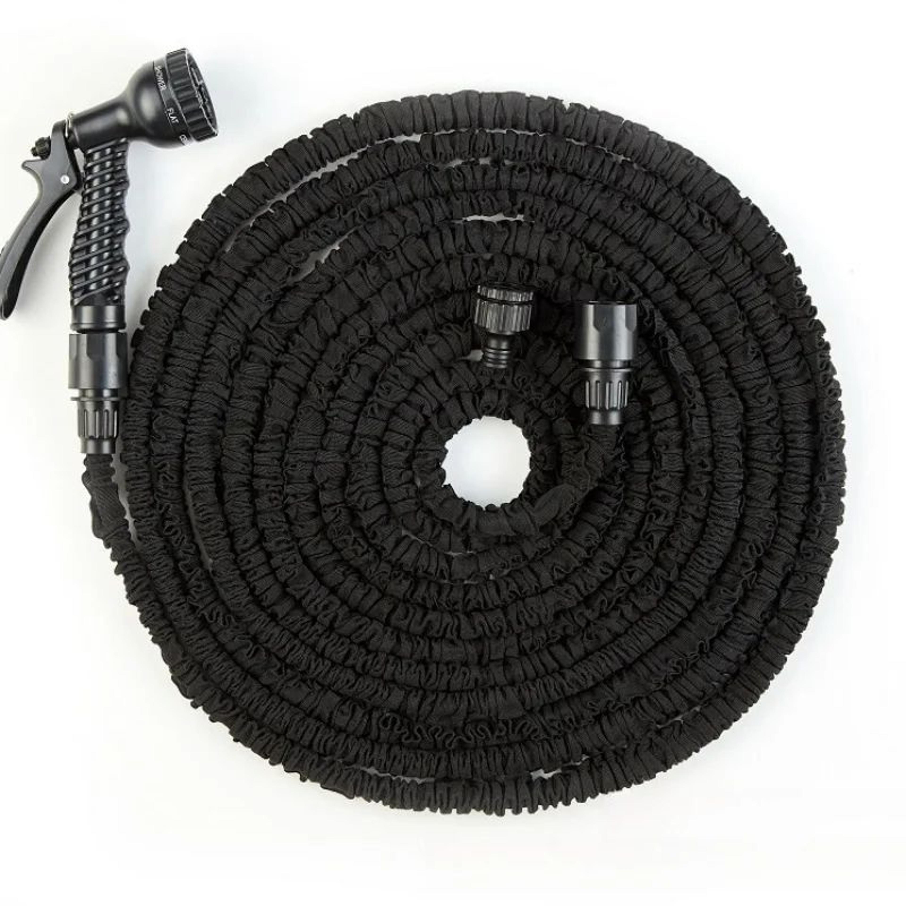 100 Foot Flexible Garden Hose With 7 Pattern Sprayer 0