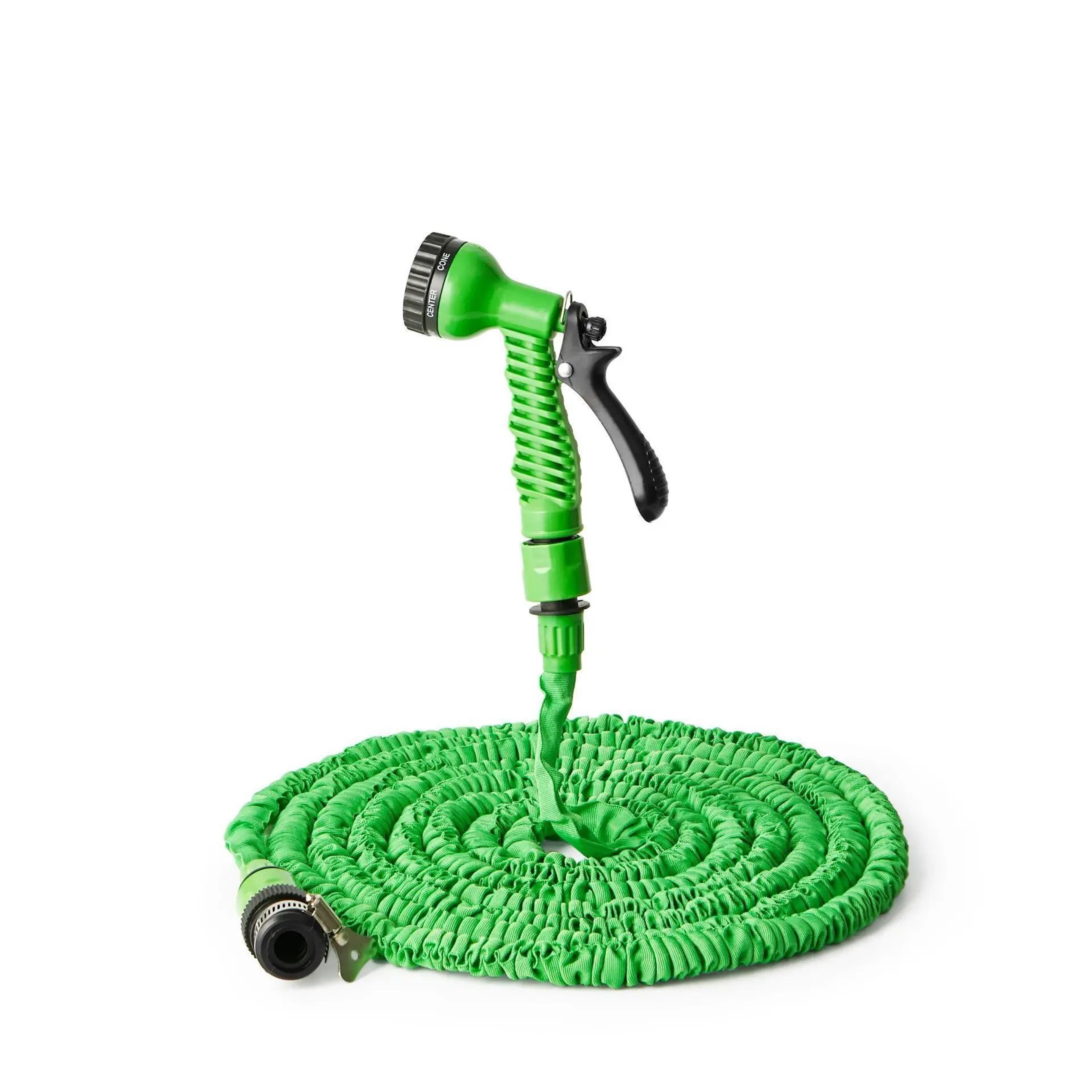 100 Foot Flexible Garden Hose With 7 Pattern Sprayer 8