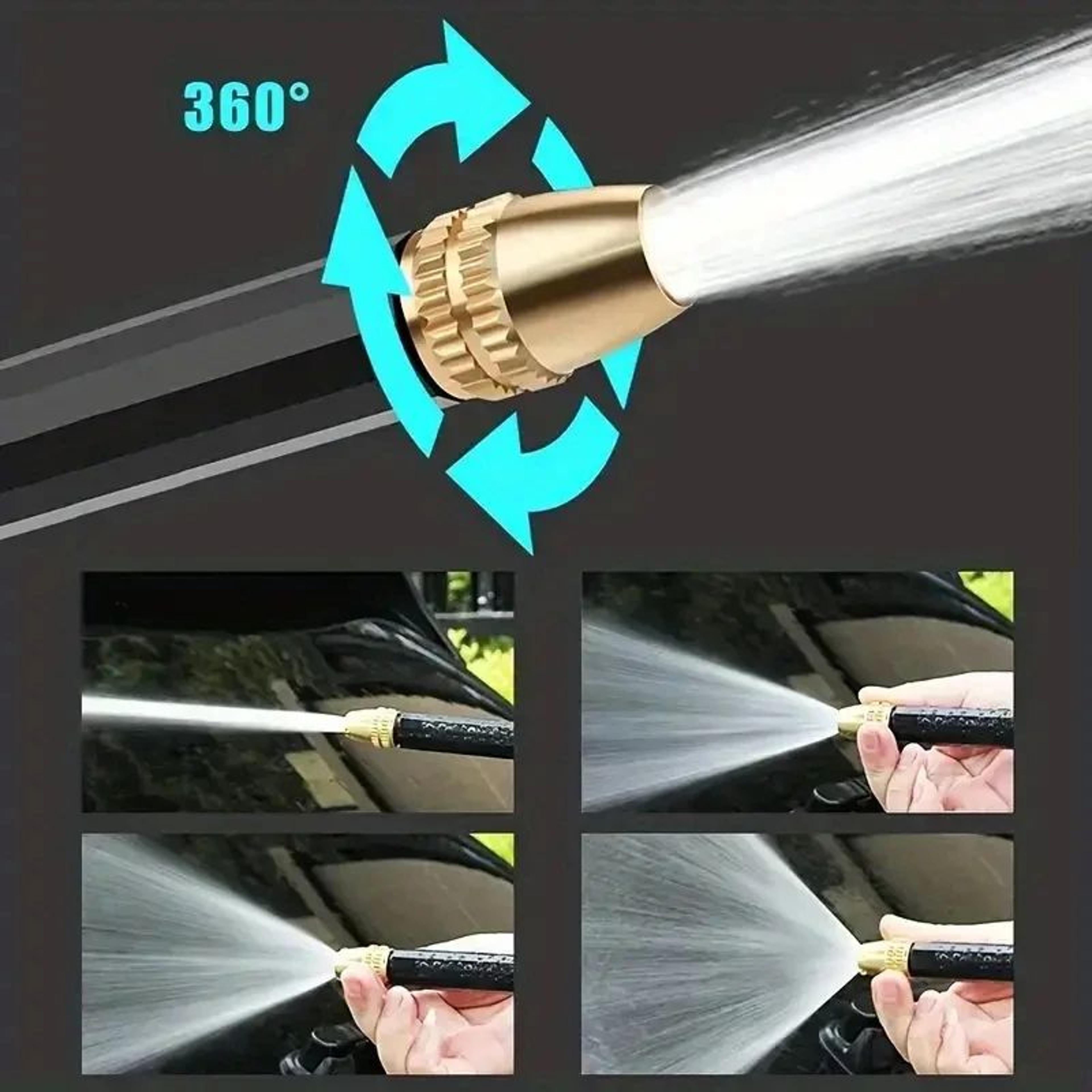 Expandable Garden Hose With Multi Pattern Sprayer 4