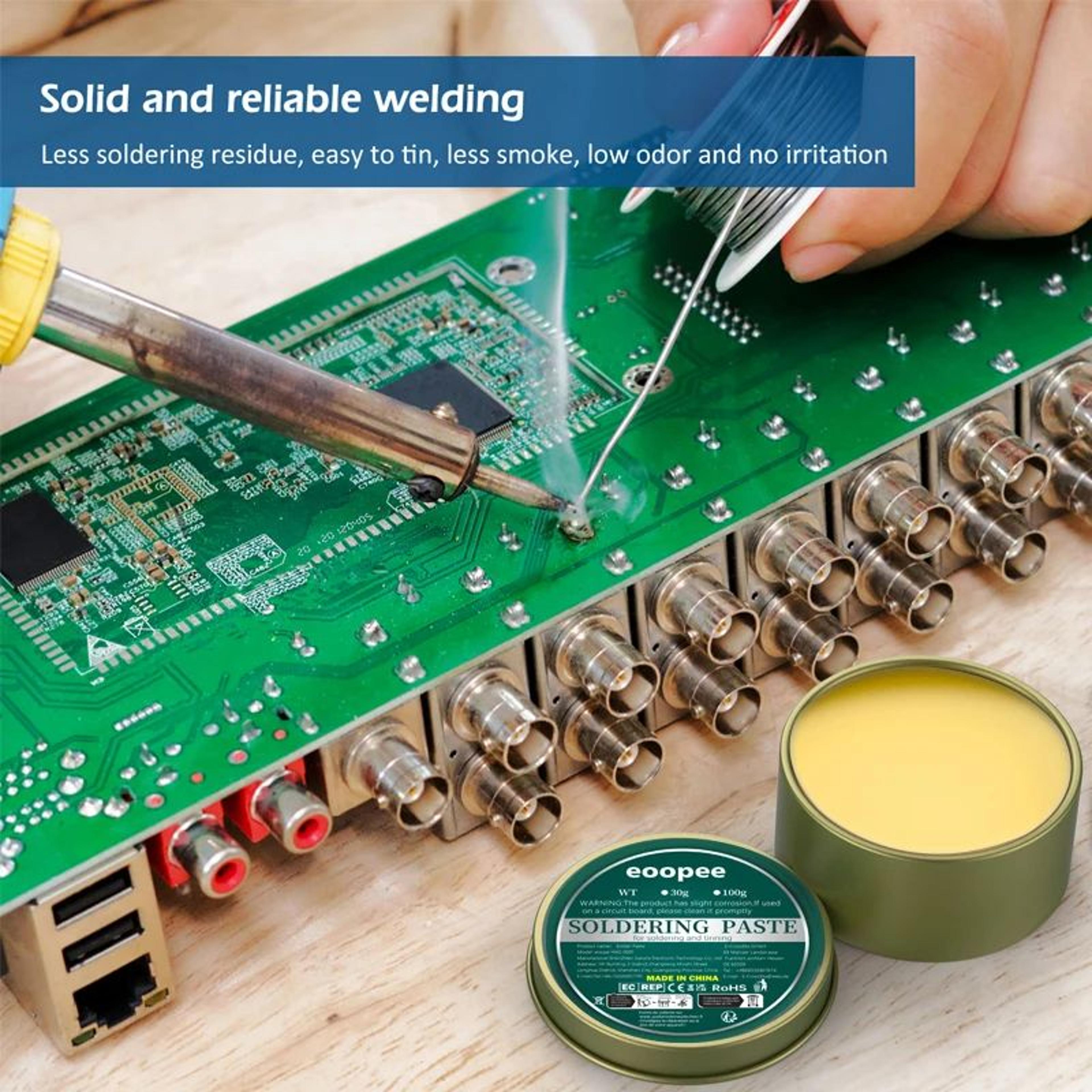 No Clean Electronics Soldering Flux Paste 1