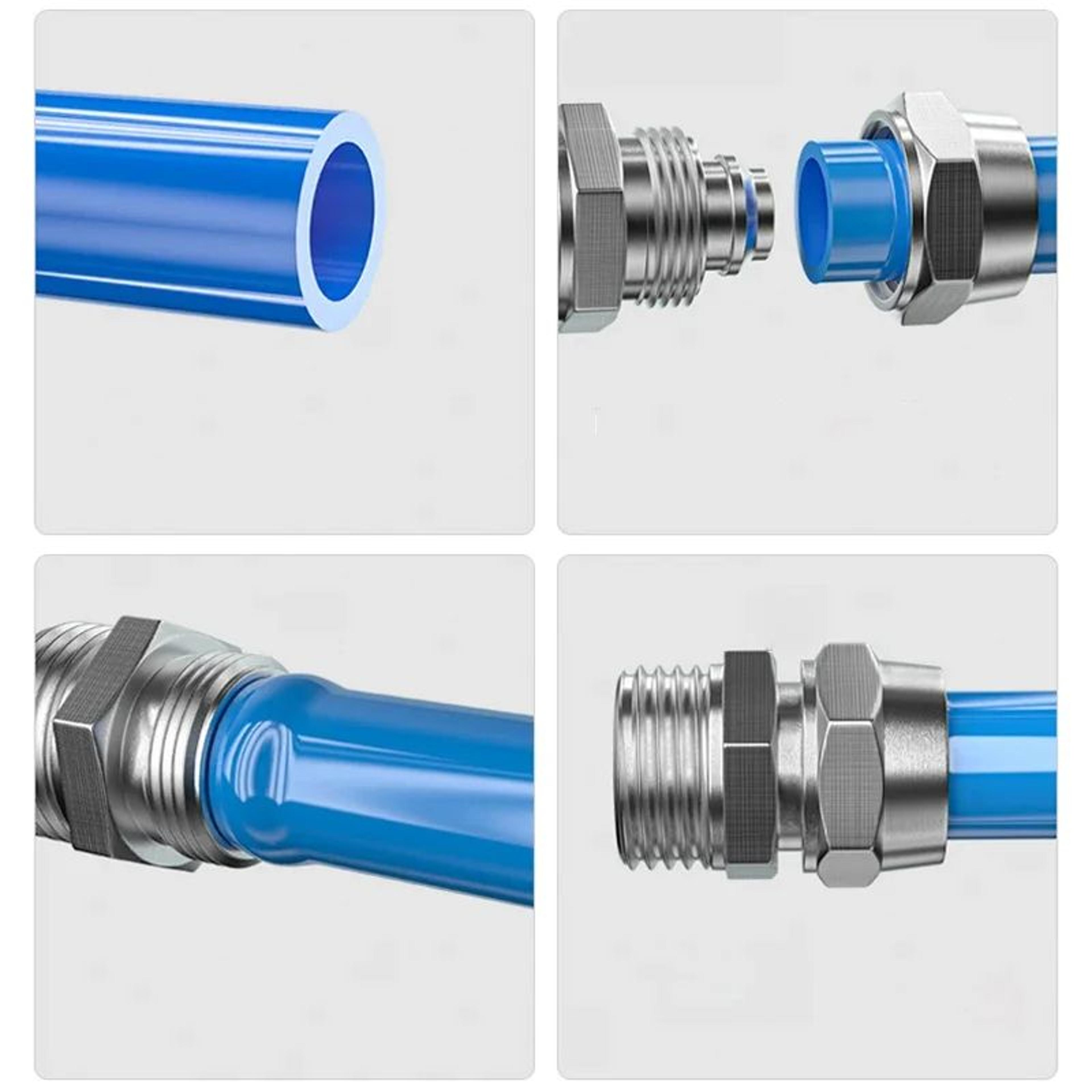 Copper Pneumatic Quick Connect Fittings 3