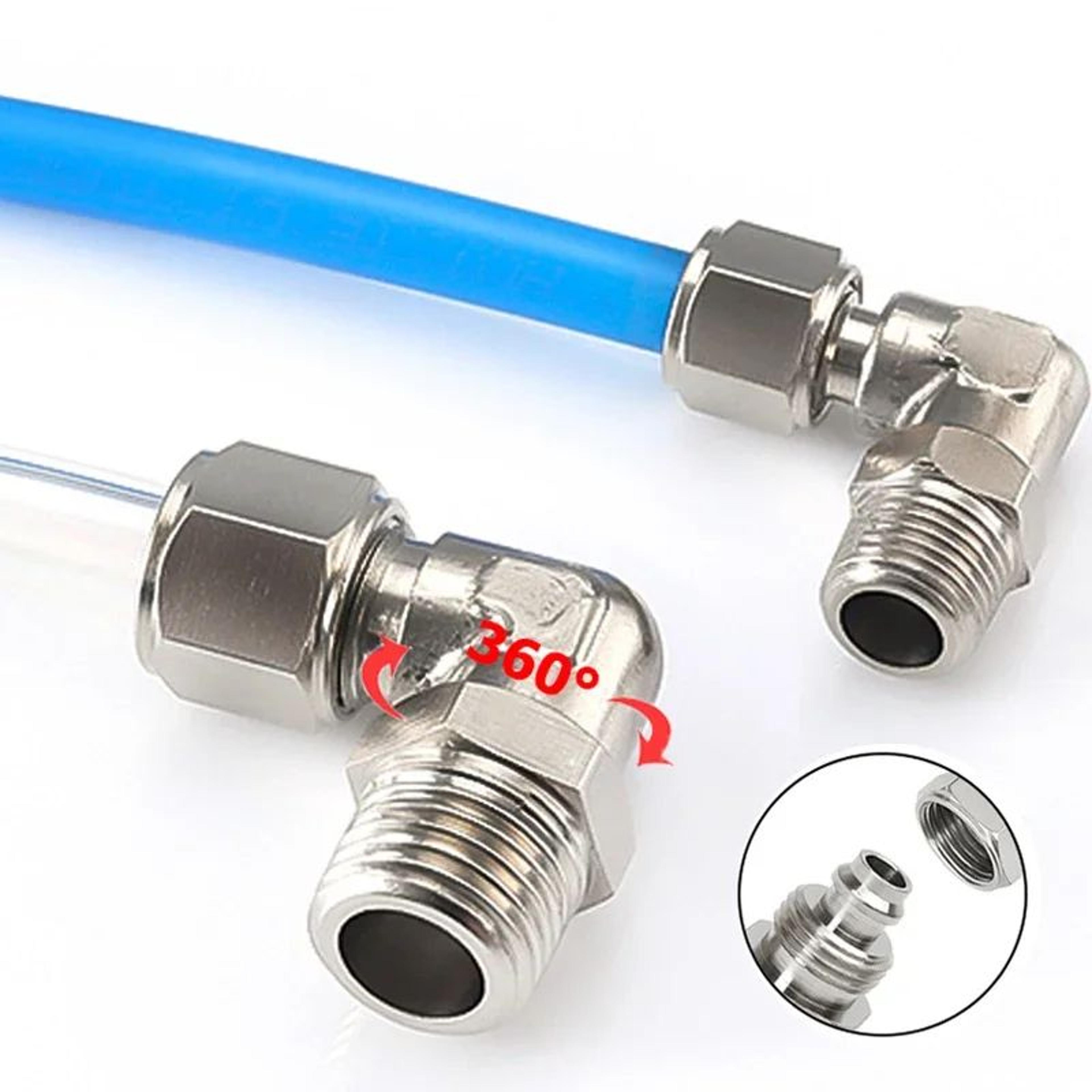 Copper Pneumatic Quick Connect Fittings 4