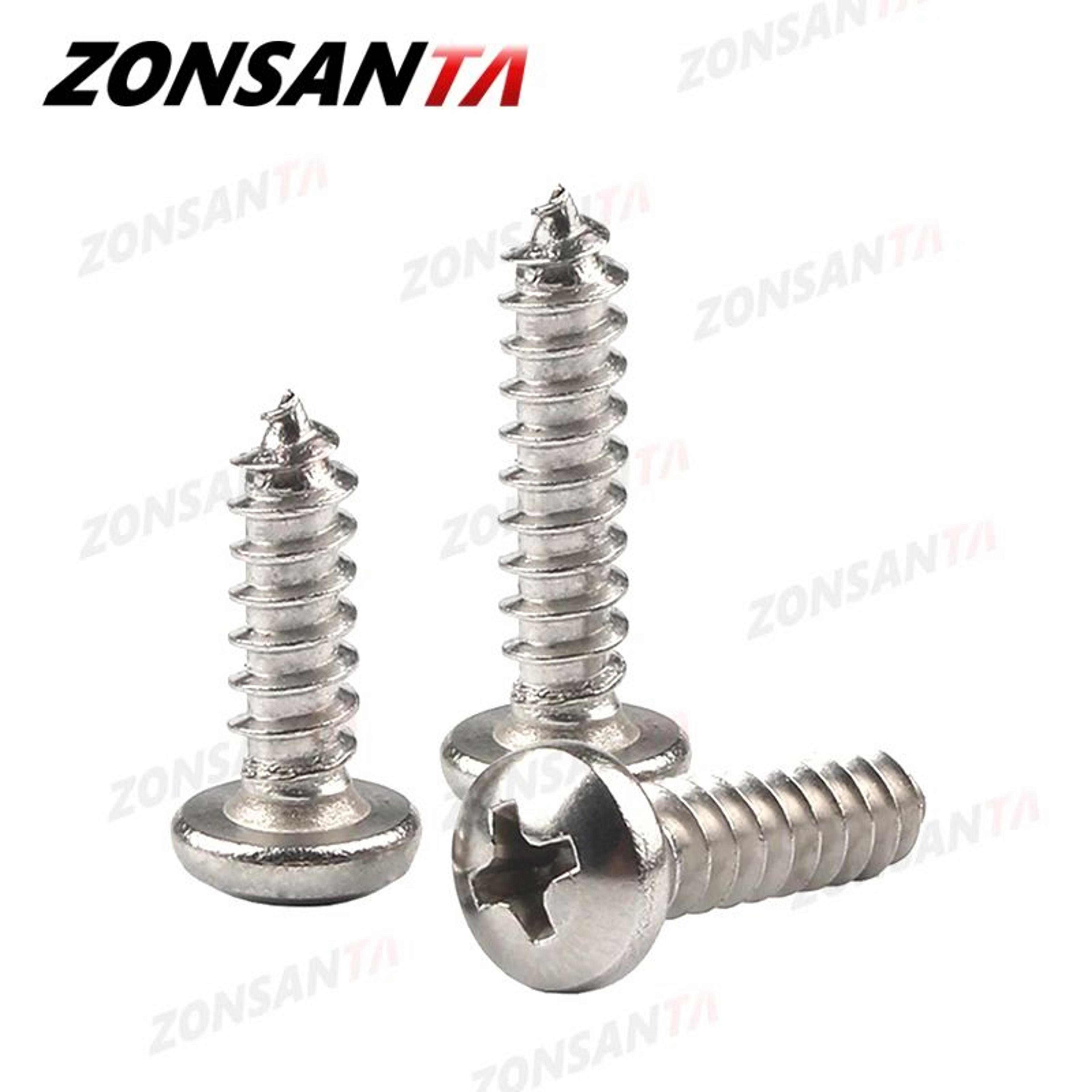 304 Stainless Steel Self Tapping Screws 3