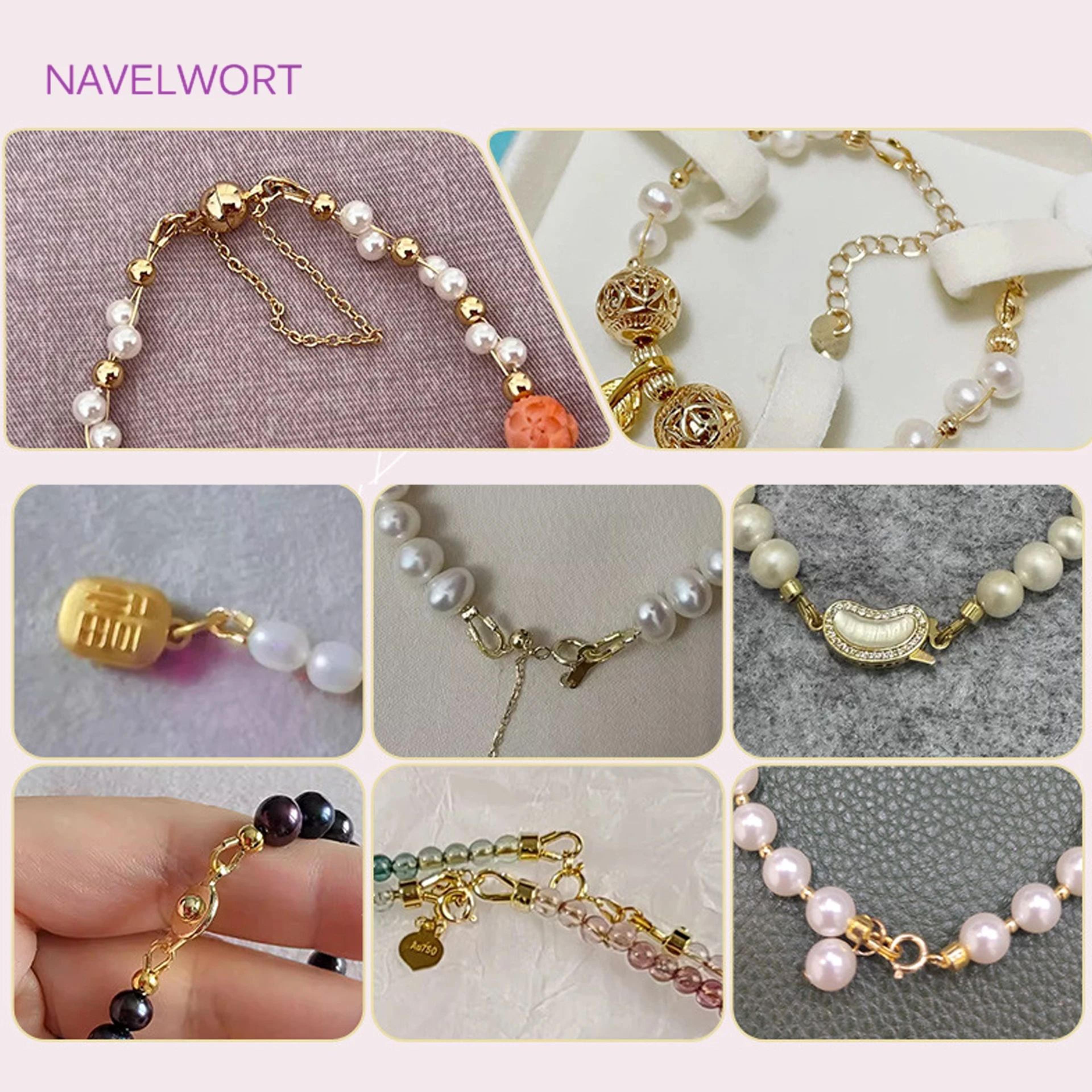 18K Gold Plated Brass Crimp Beads 4