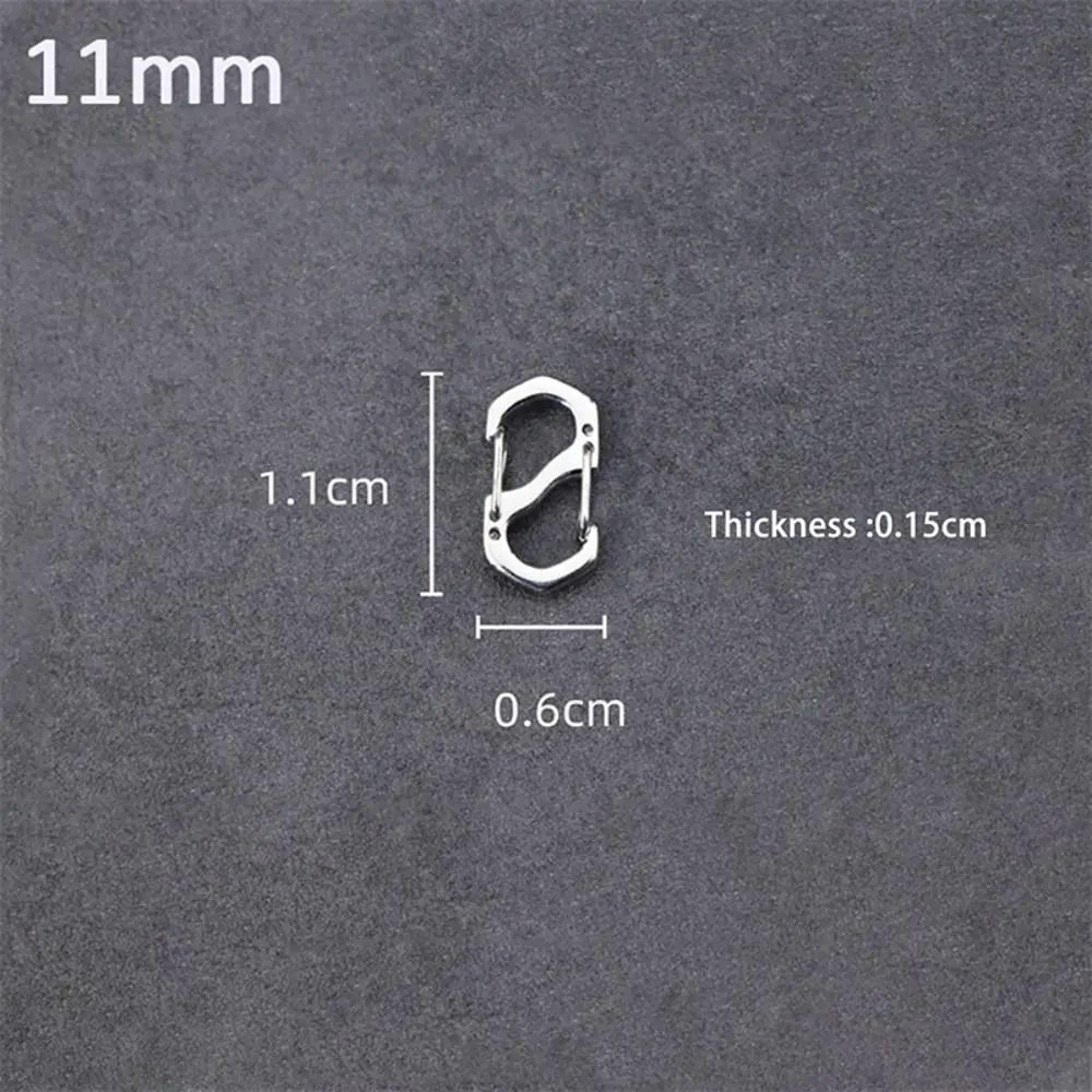 Stainless Steel S Hook Locking Clasps 1