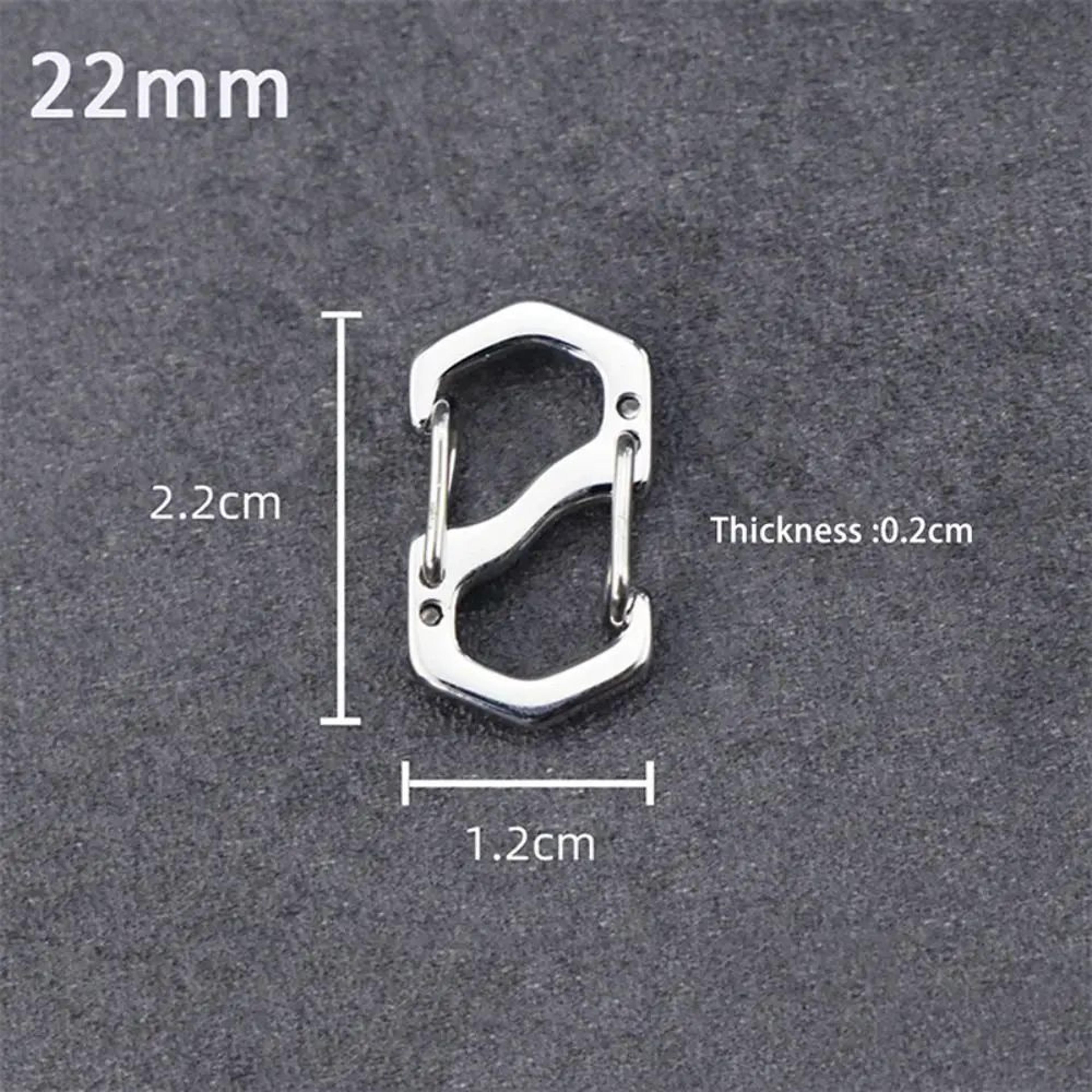 Stainless Steel S Hook Locking Clasps 2
