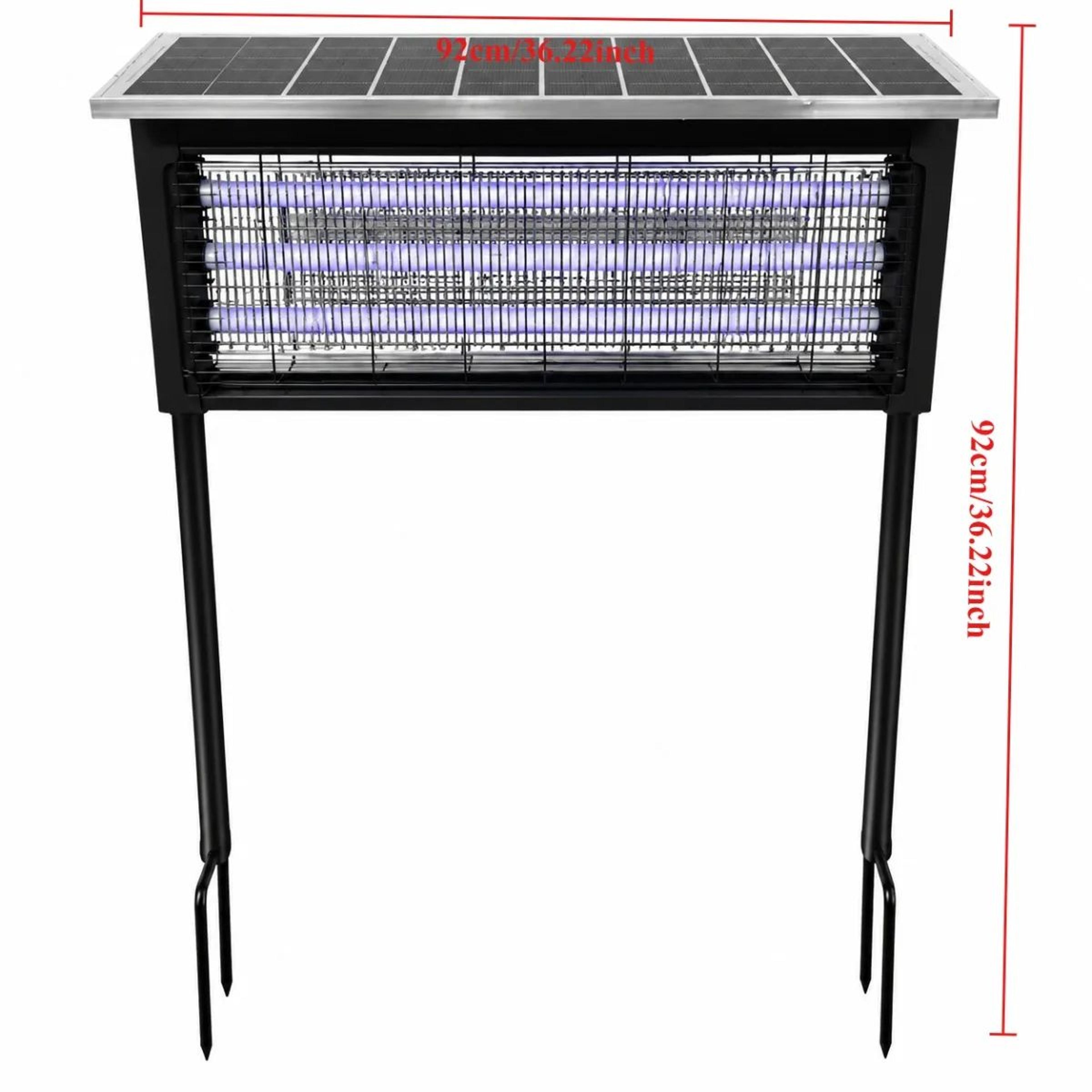 Solar Powered Outdoor Bug Zapper Lamp 5