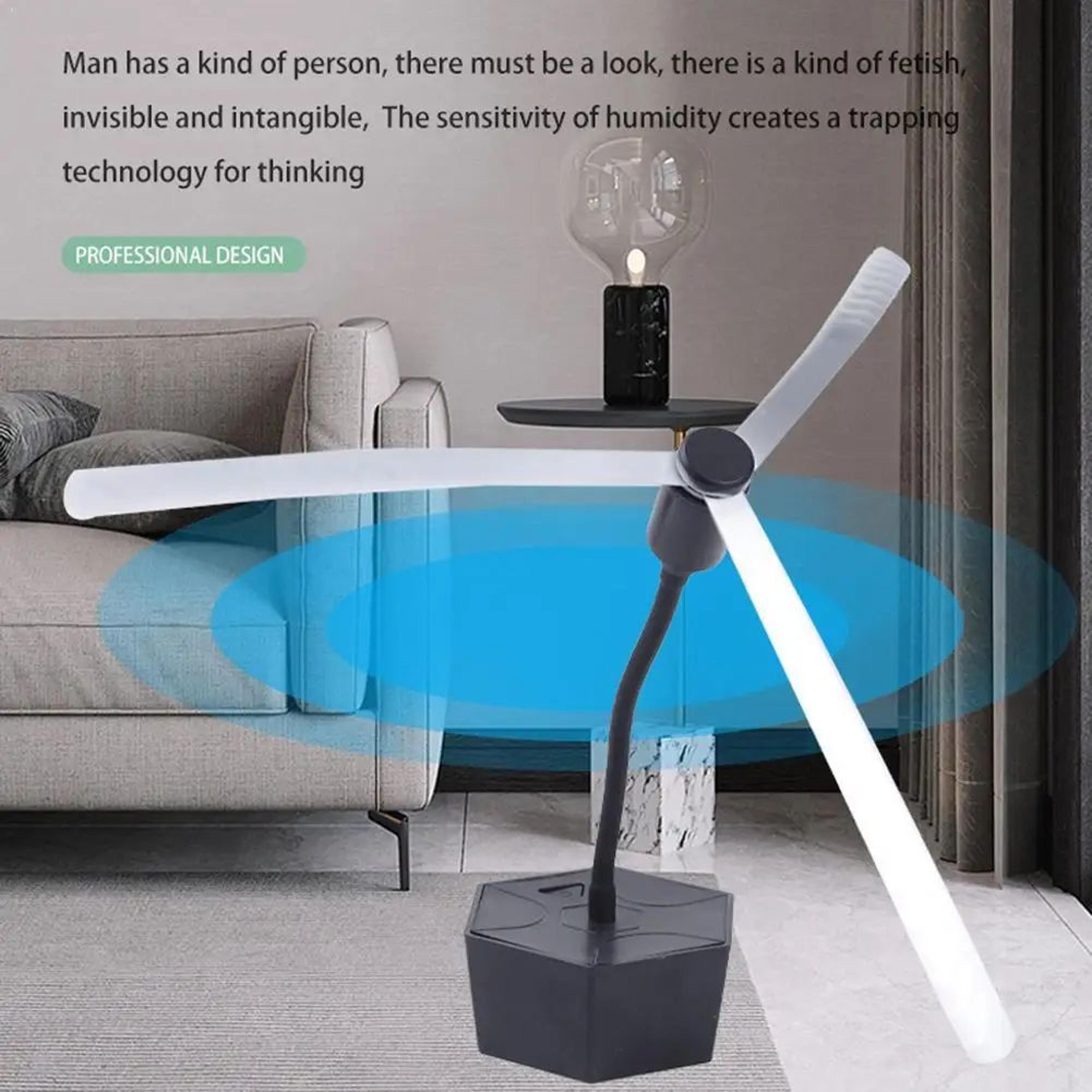 Rechargeable Fly Repellent Fan Tabletop Food Protector 0