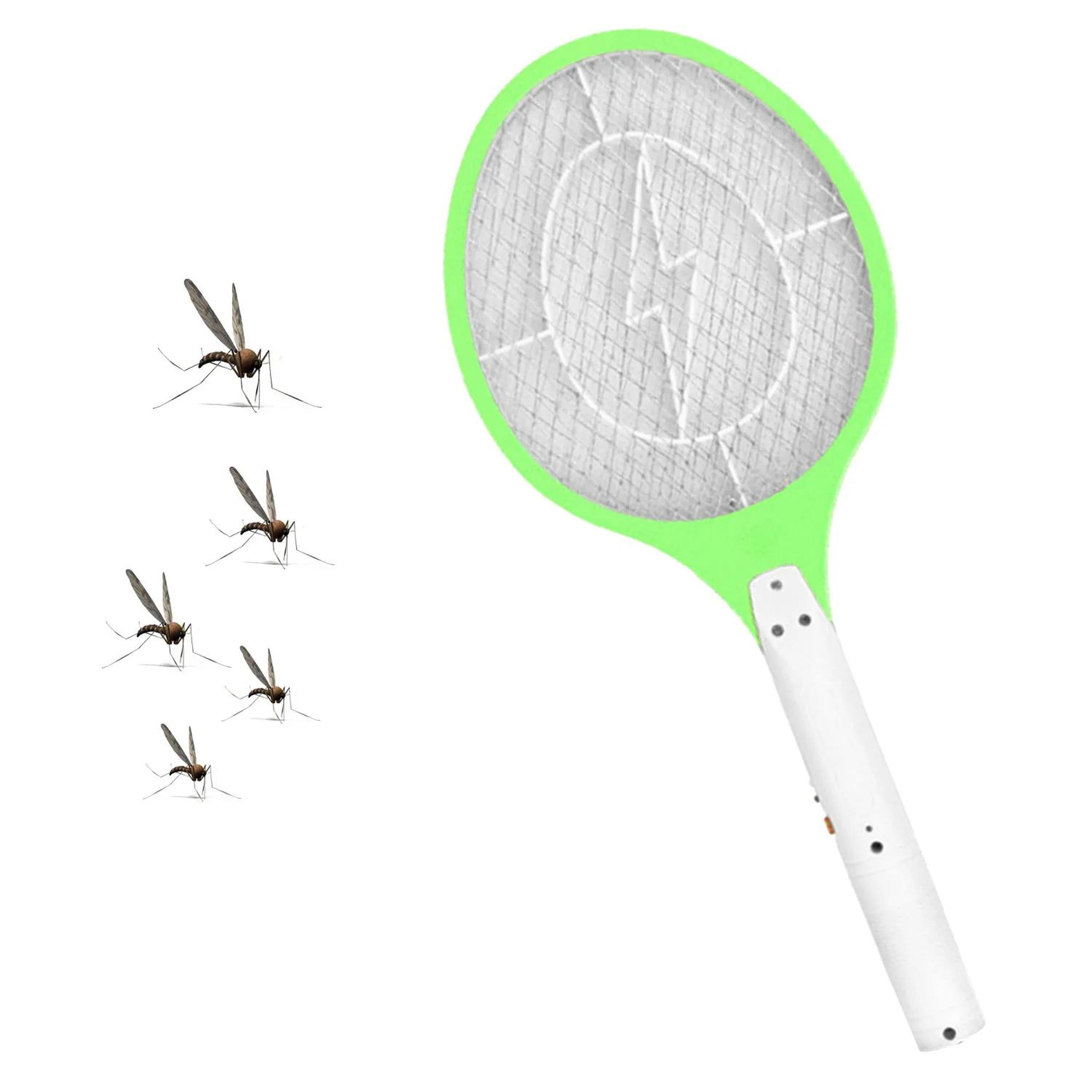 Behogar Rechargeable Electric Fly Swatter Mosquito Zapper 0