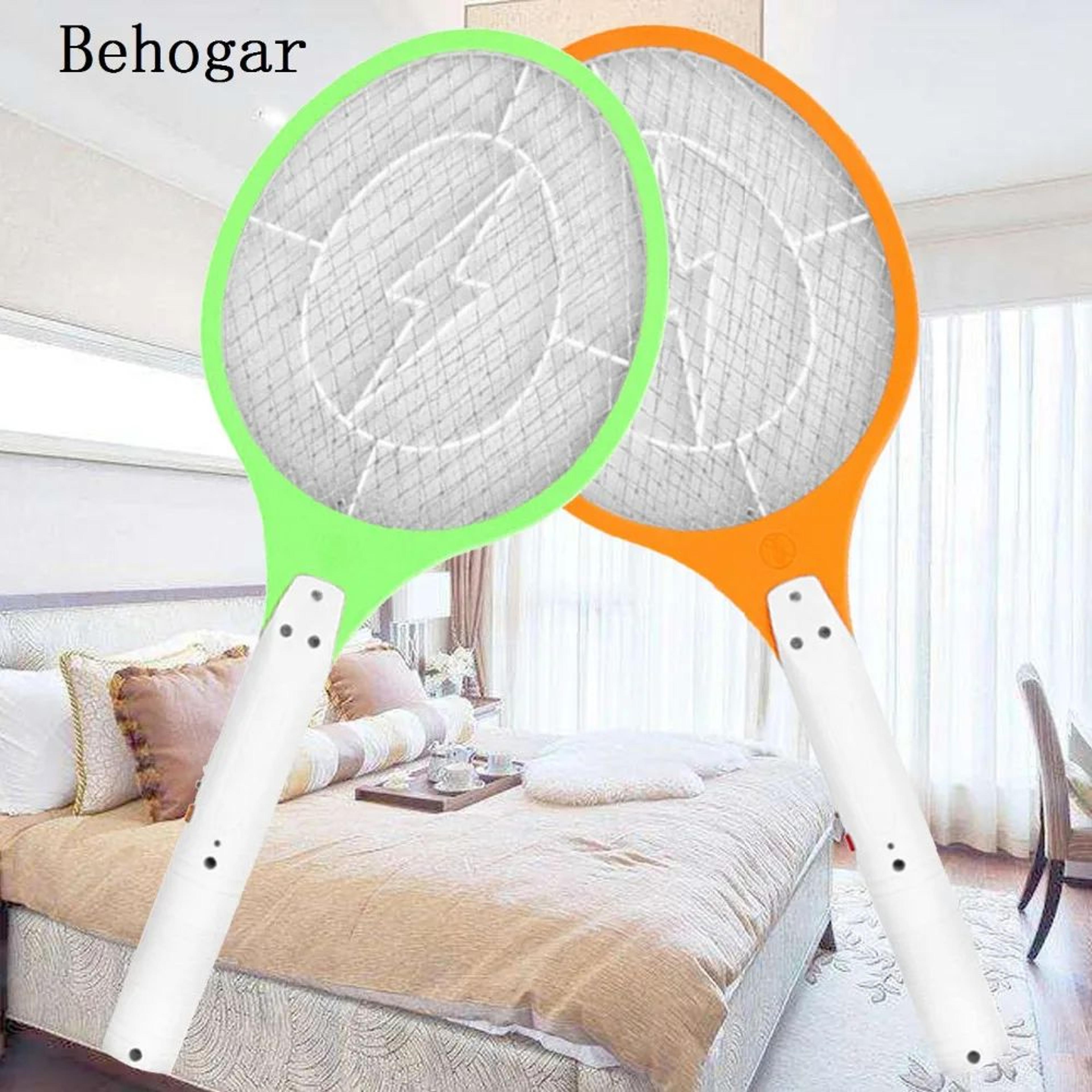 Behogar Rechargeable Electric Fly Swatter Mosquito Zapper 1