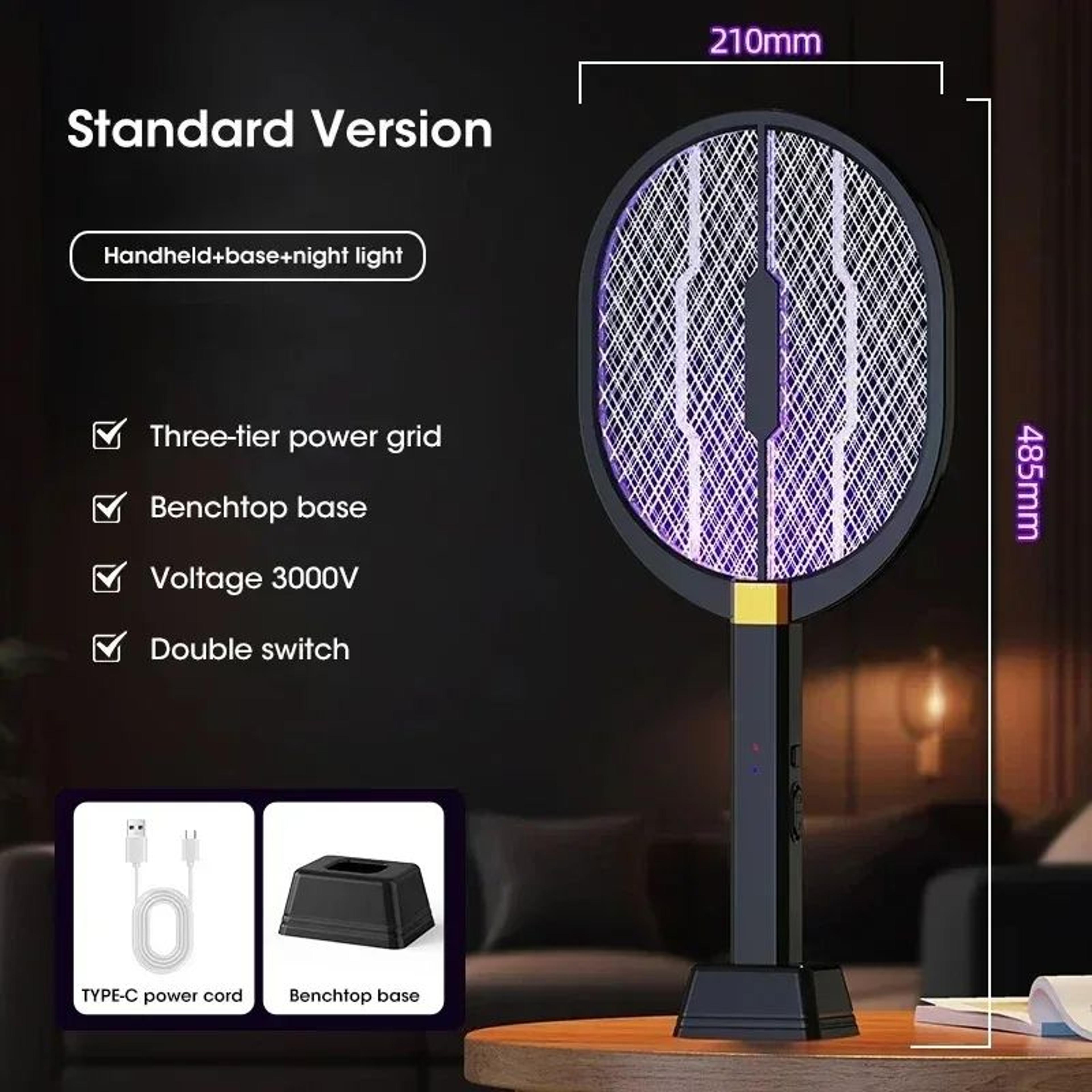 3000V UV Mosquito Killer Rechargeable Portable Bug Trap 7