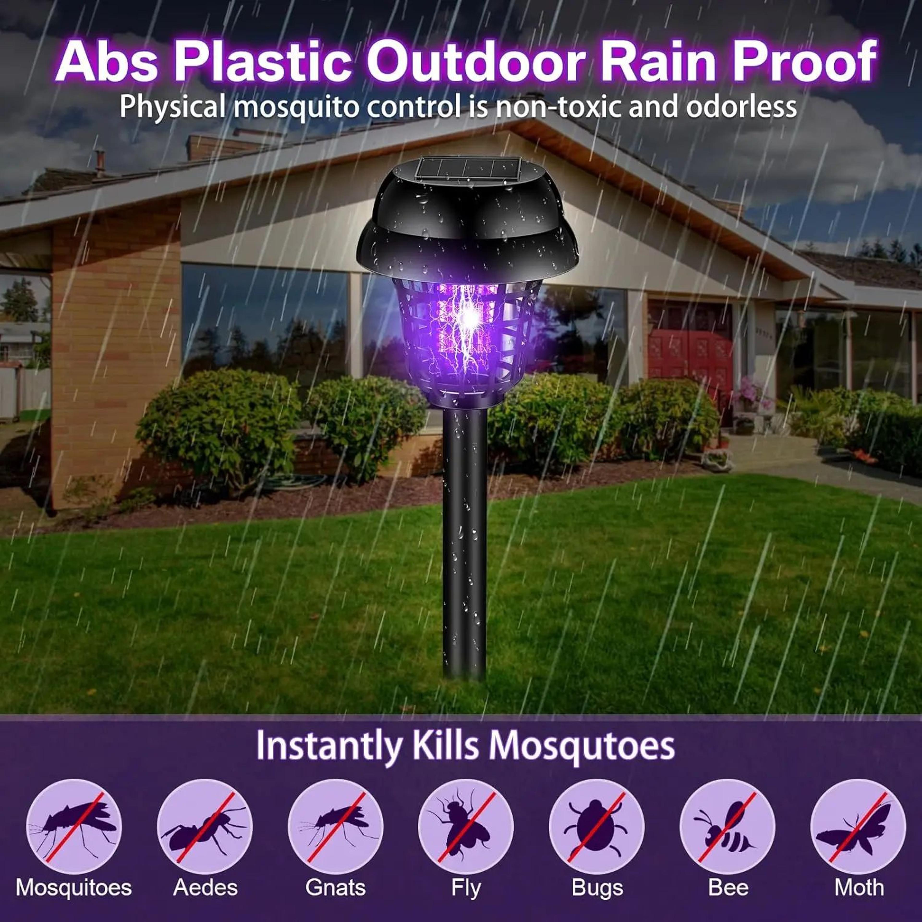 Solar Garden Mosquito Killer Waterproof Bug Lamp 5