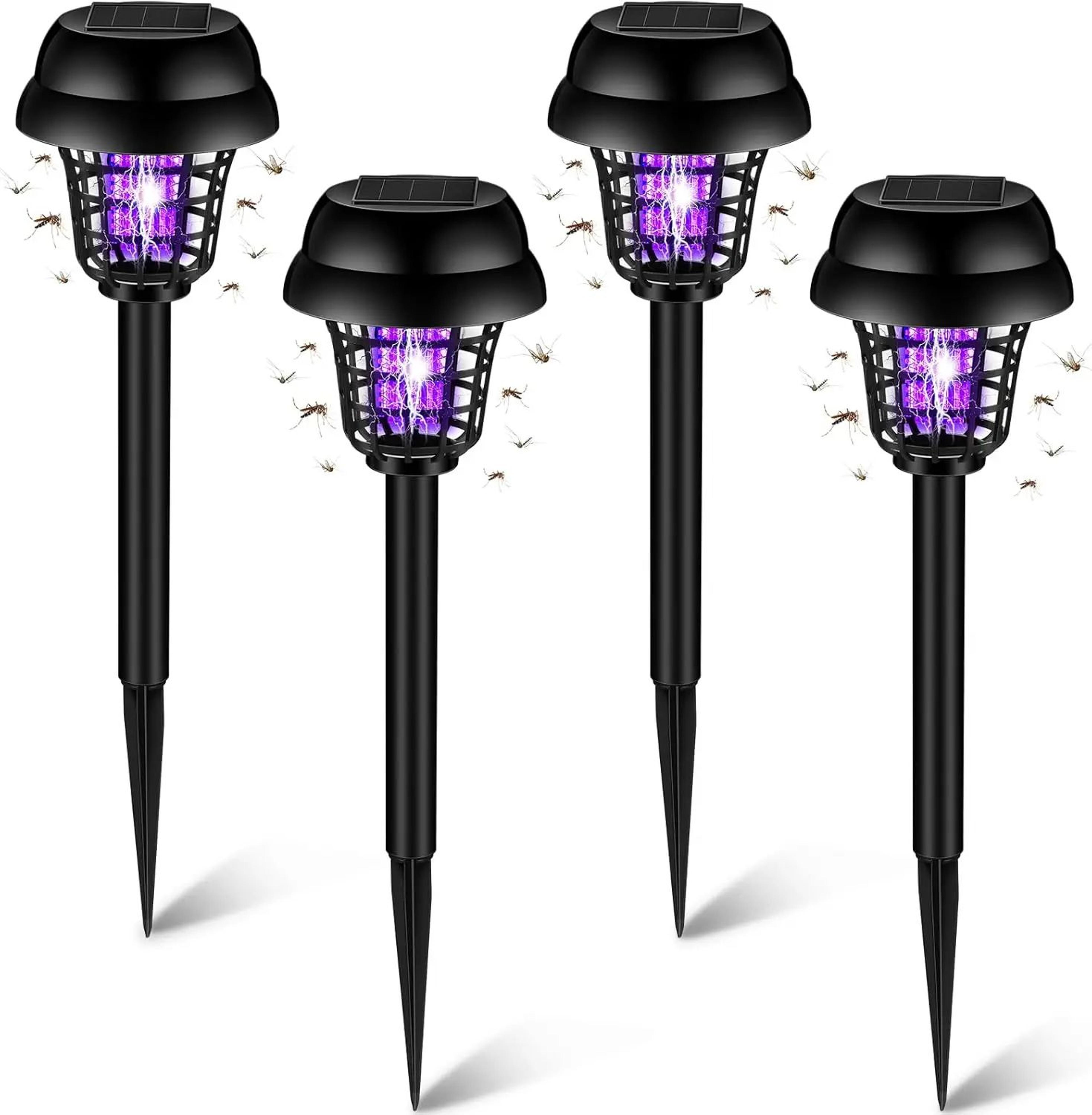 Solar Garden Mosquito Killer Waterproof Bug Lamp 8