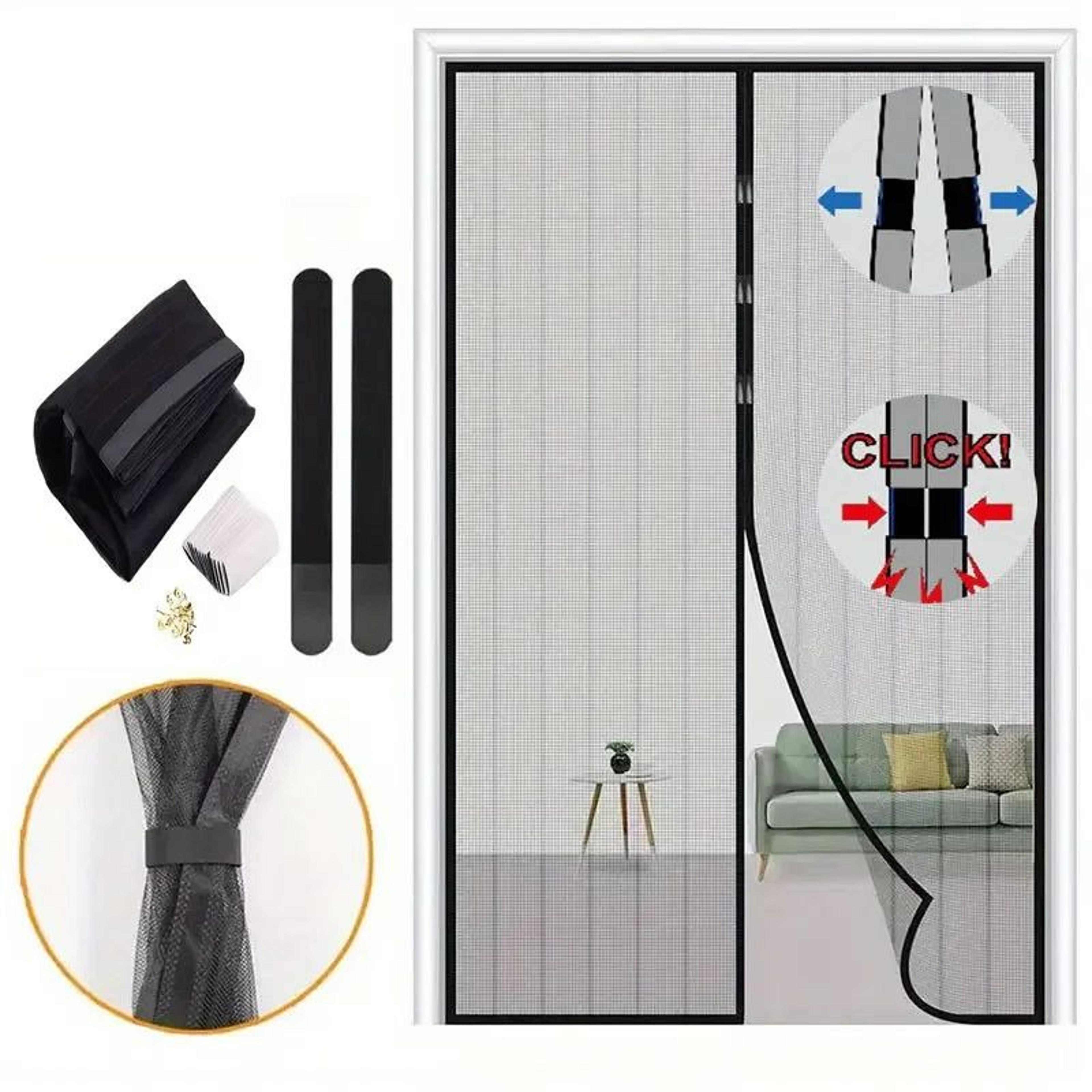 Magnetic Screen Door Automatic Closing Mosquito Curtain 1