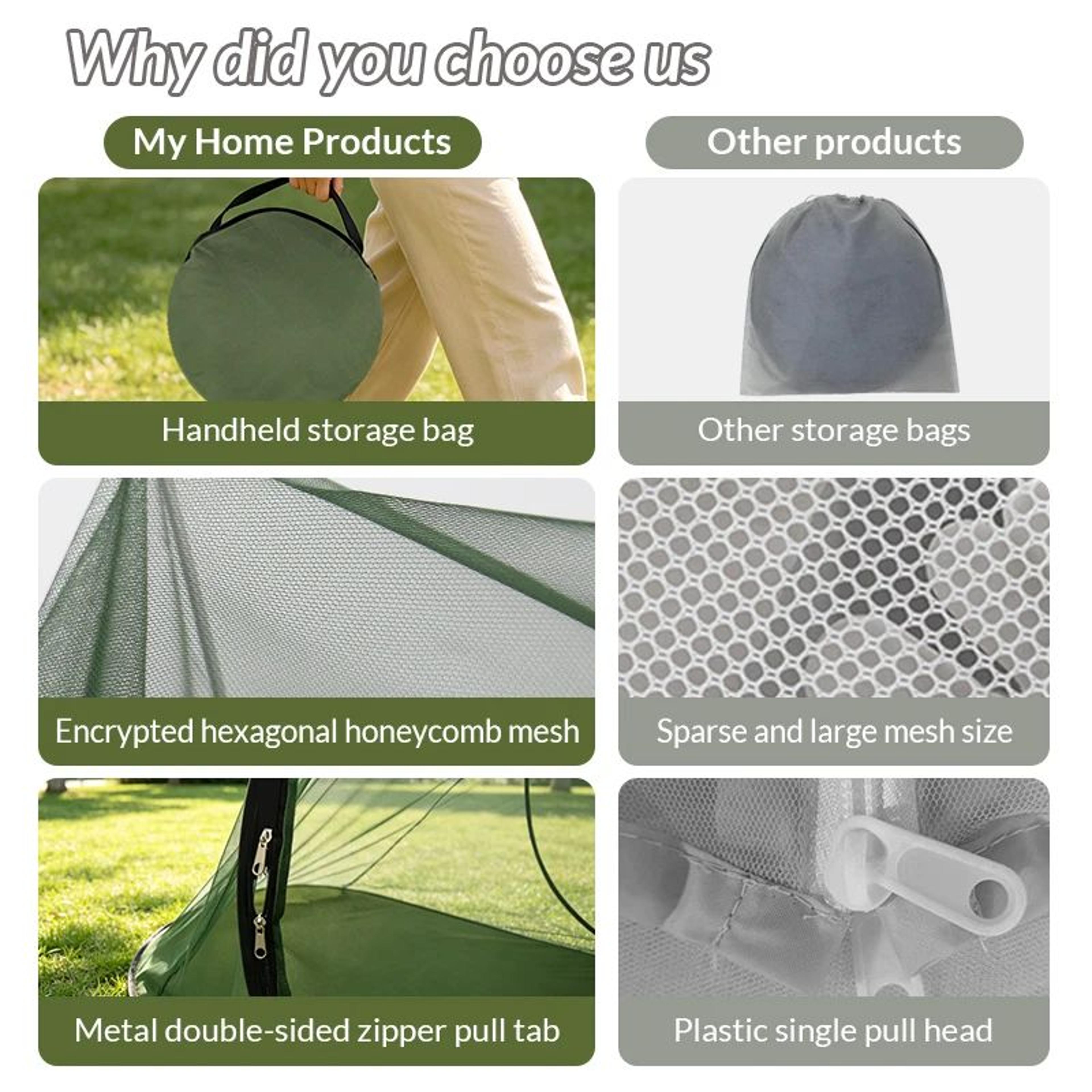 Pop Up Mosquito Net Camping Tent 4