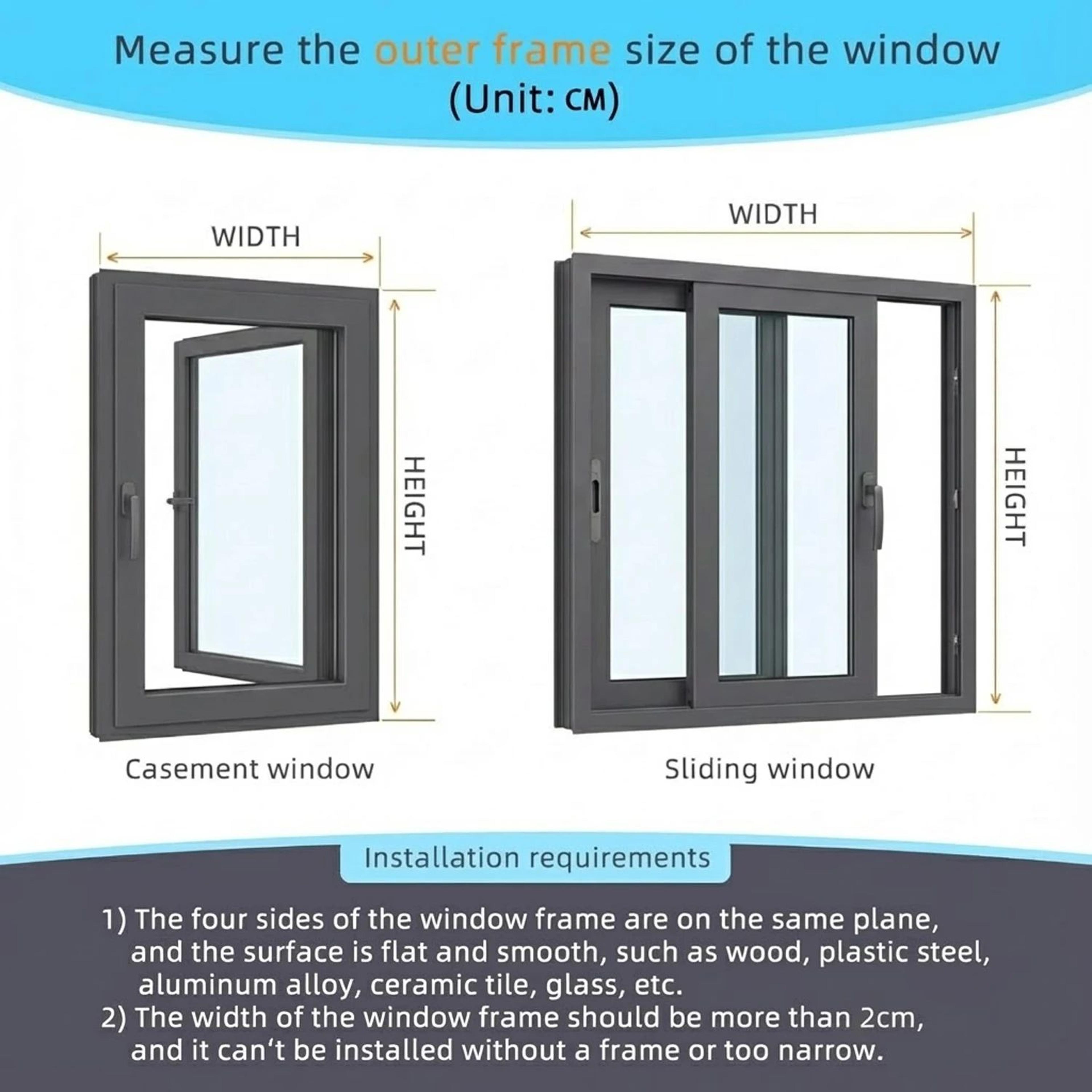 White Self Adhesive Mosquito Window Screen 1