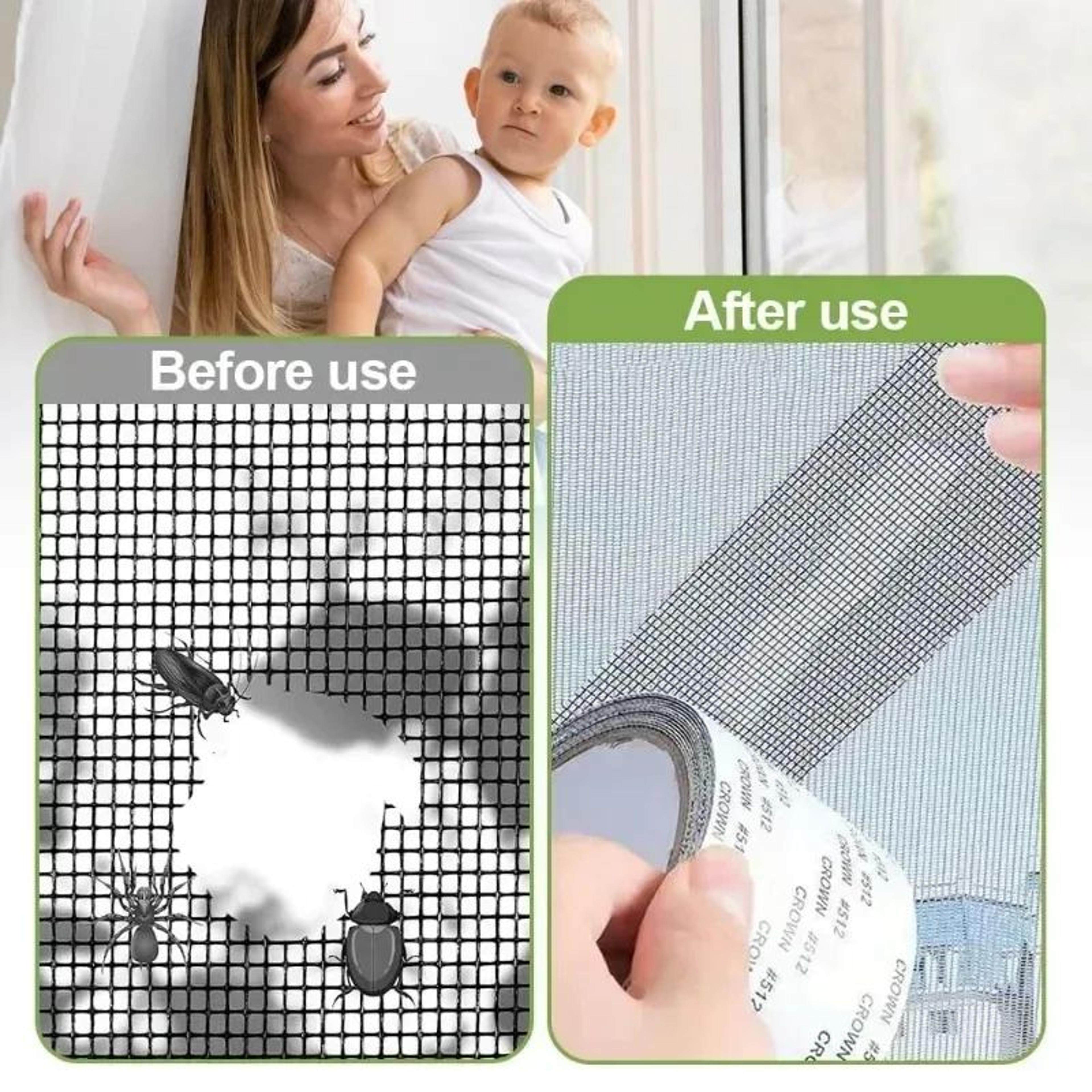 Waterproof Window Screen Repair Mesh Tape 3