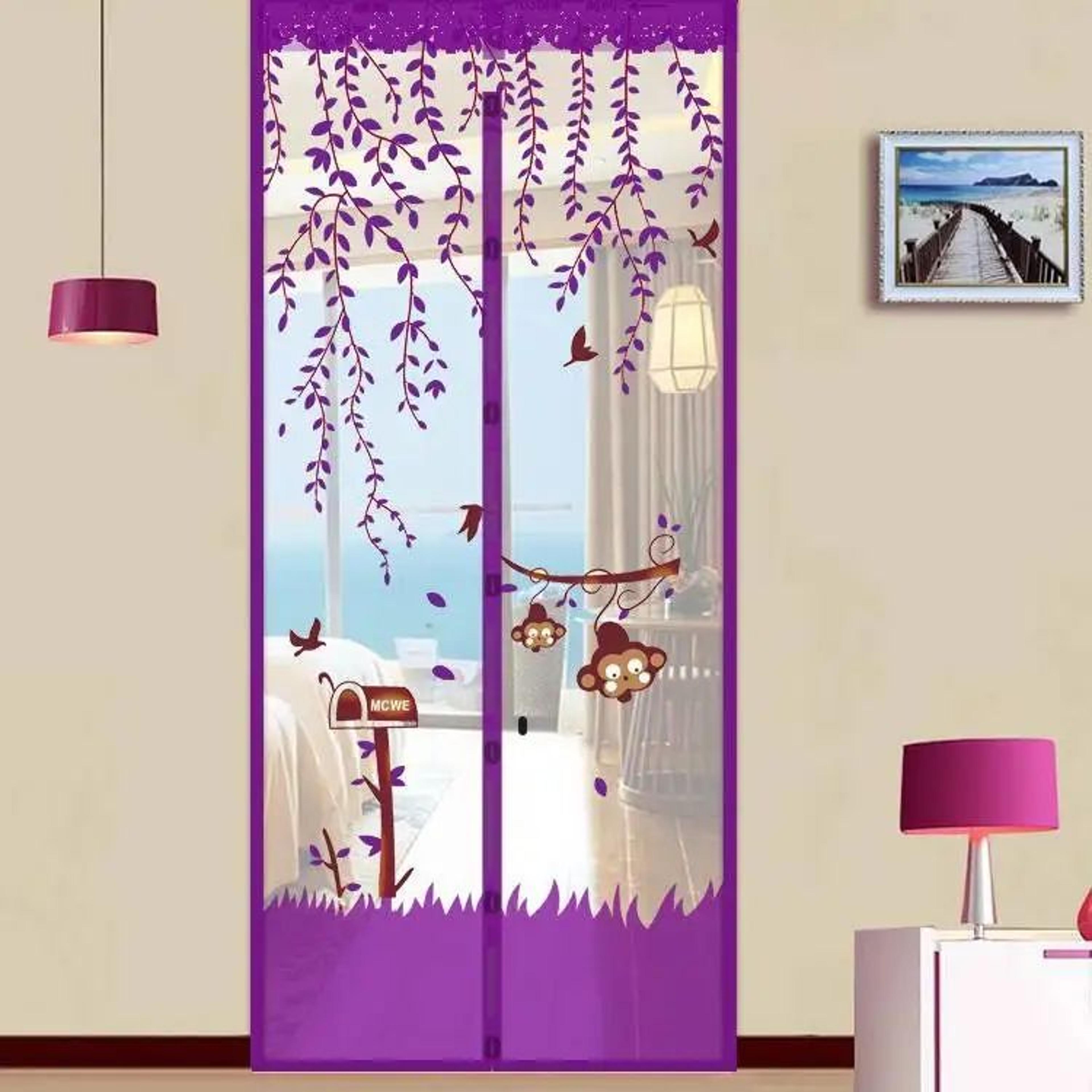 Magnetic Mesh Door Curtain With Automatic Closure 11