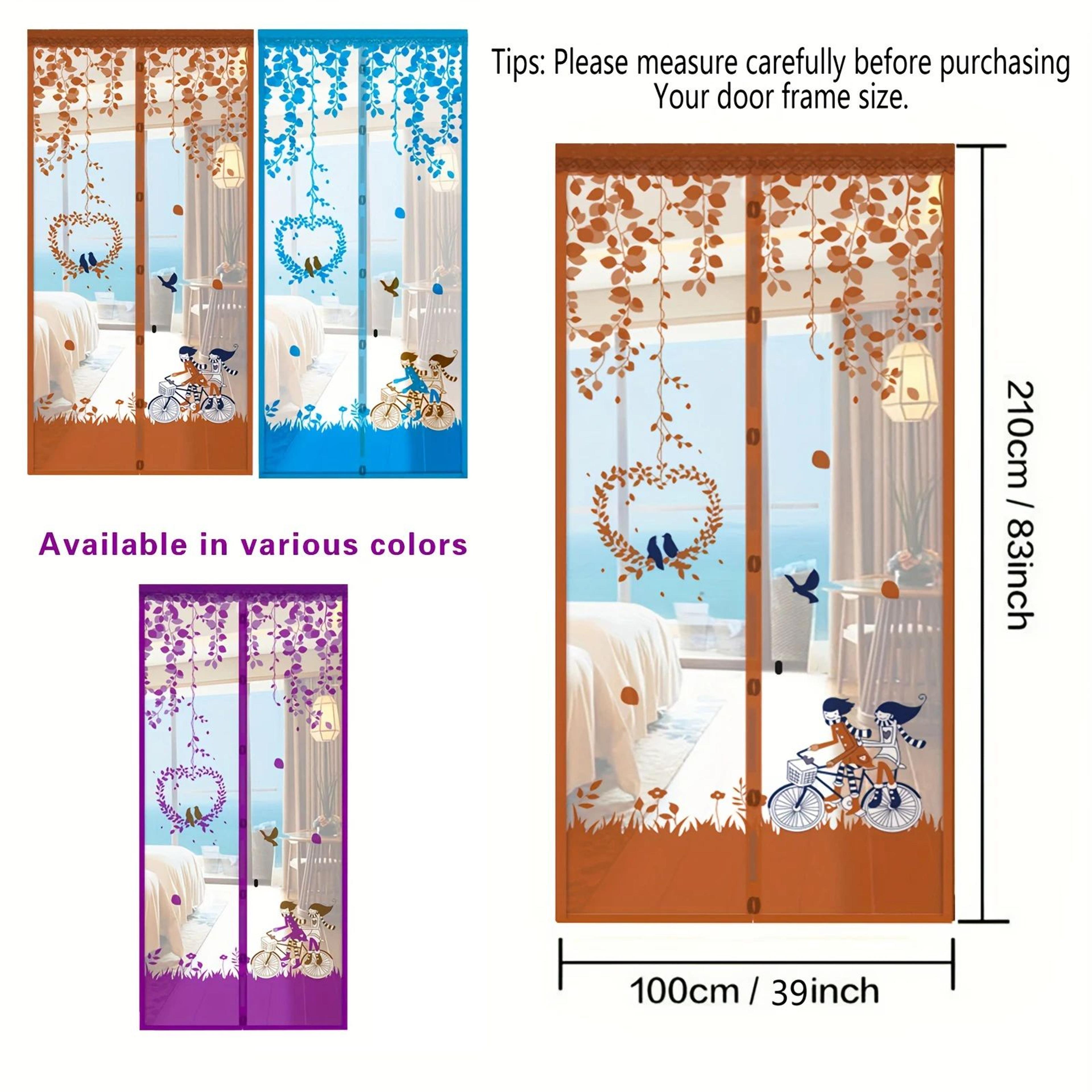 Magnetic Mesh Door Curtain With Automatic Closure 5