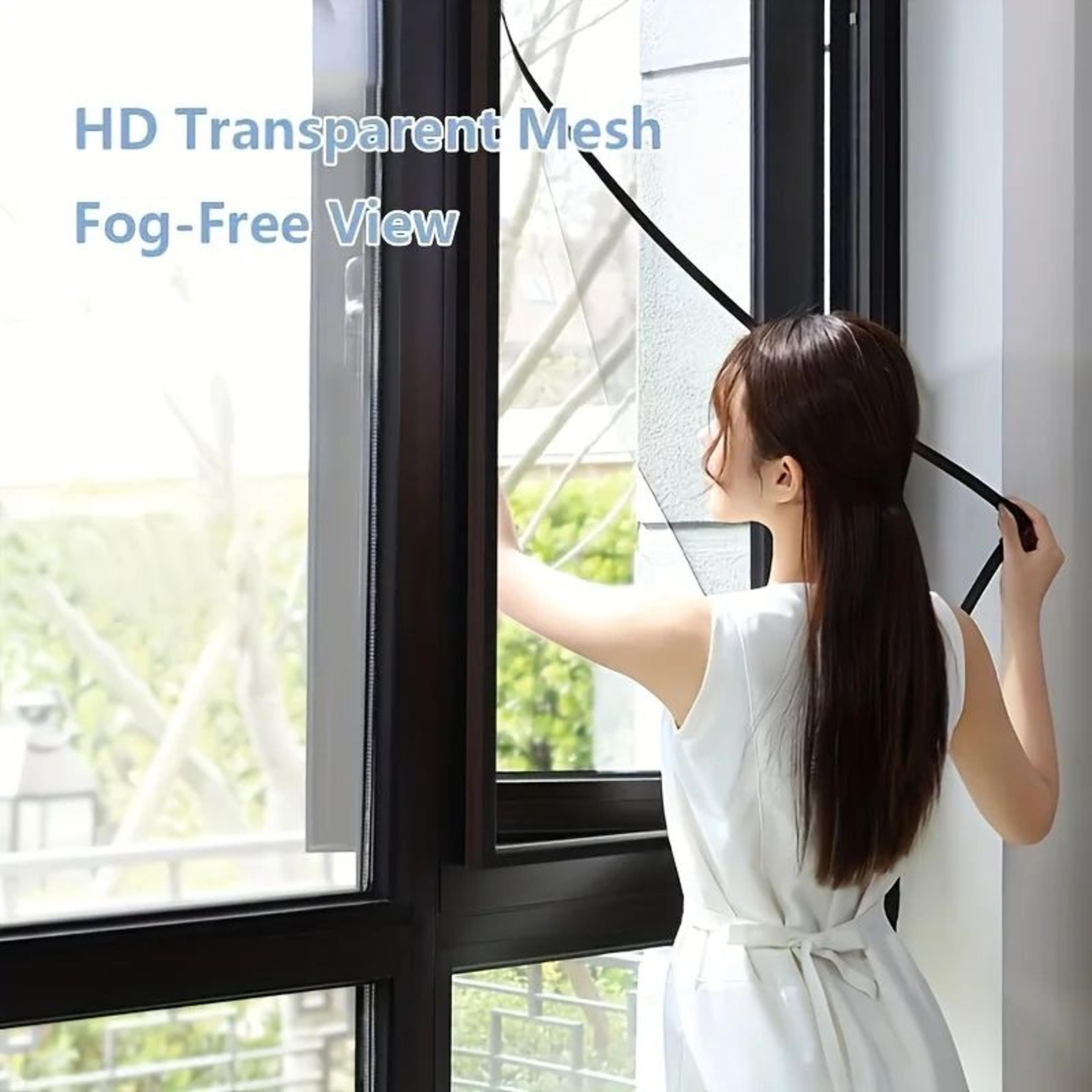 4 Piece Invisible Mosquito Window Screen Set 5
