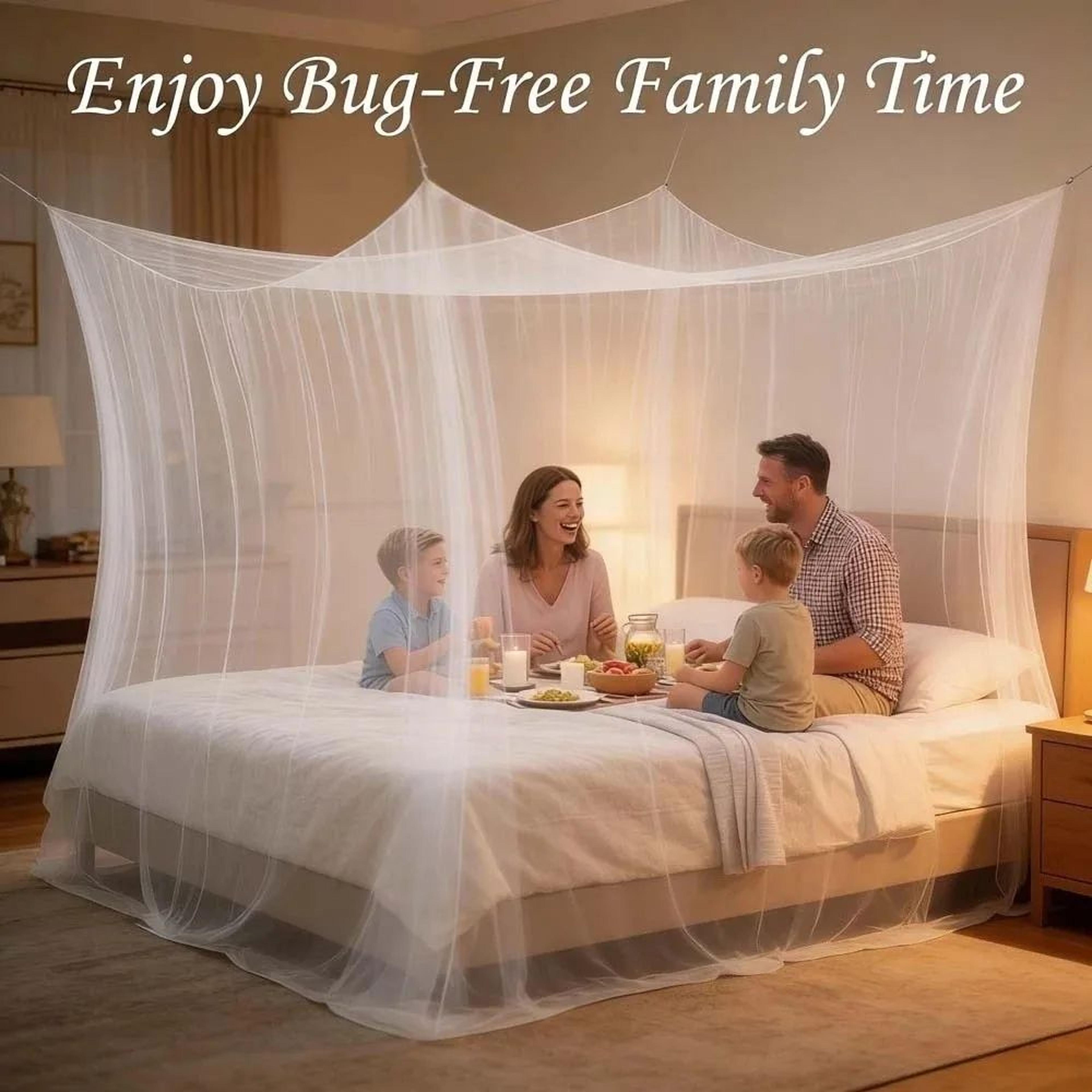 Extra Large Camping Mosquito Net Breathable Travel Mesh 4