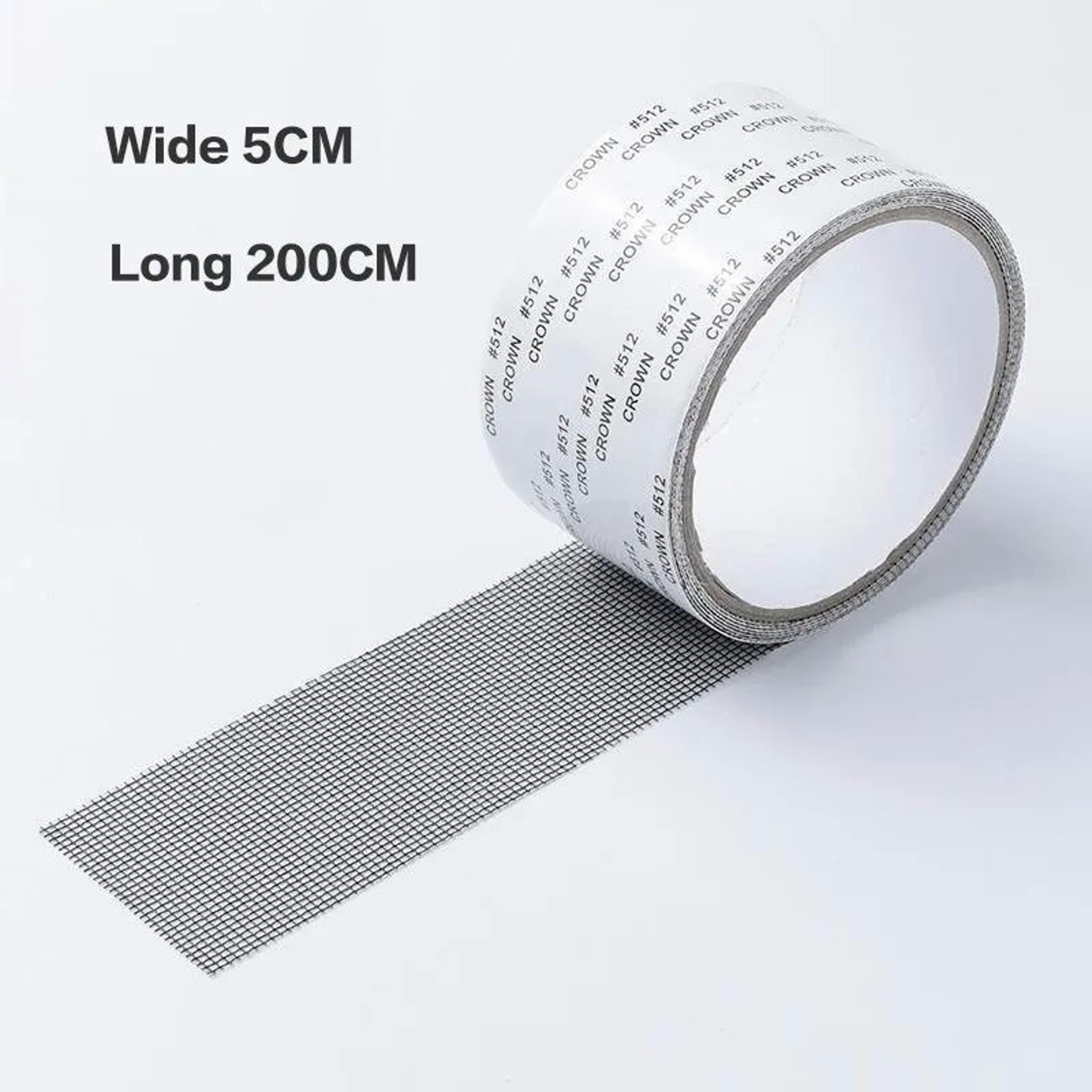 Waterproof Screen Repair Tape Self Adhesive Mesh Patch 4