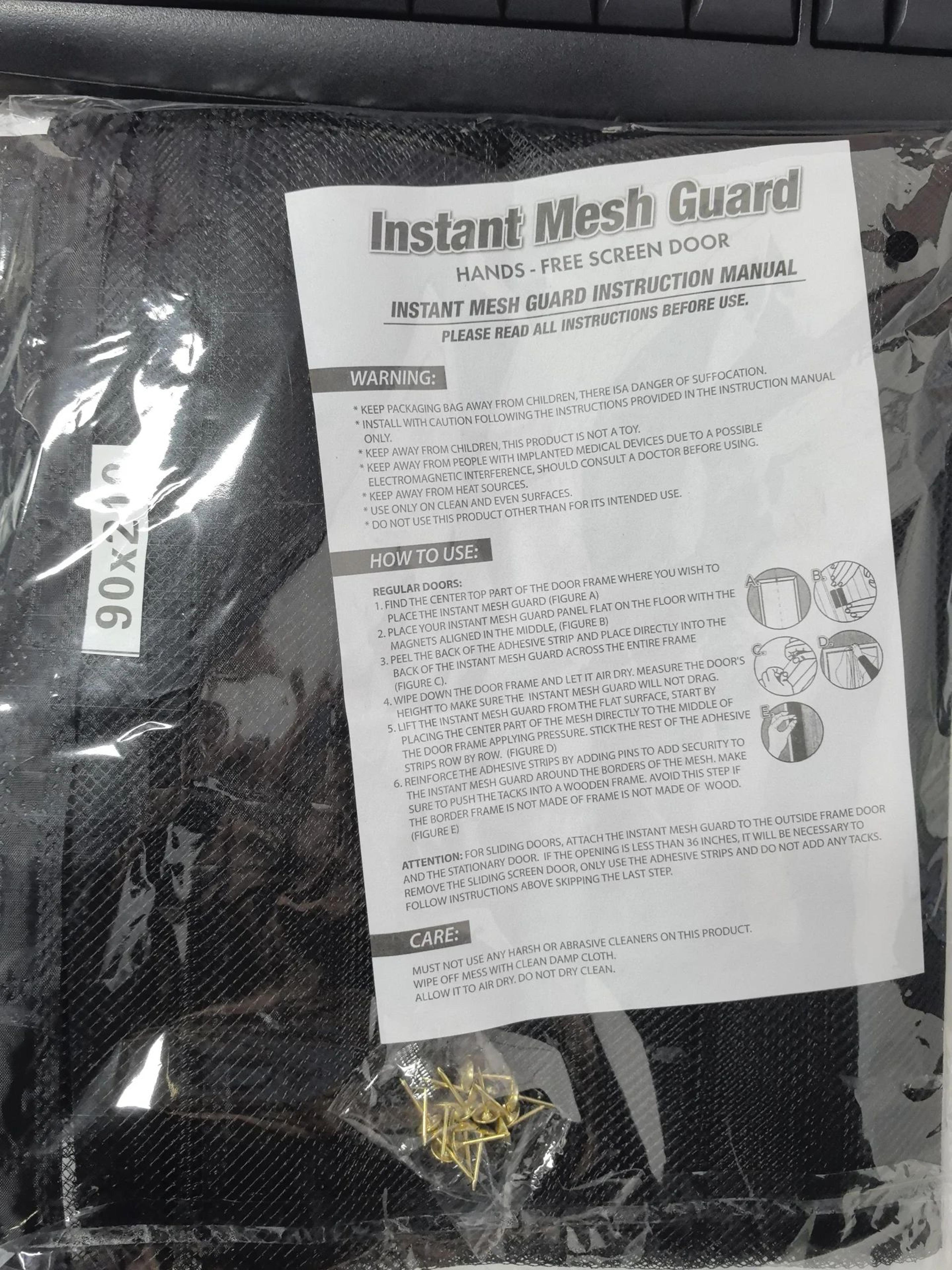 Magnetic Mosquito Screen Door Automatic Closing Insect Mesh 2