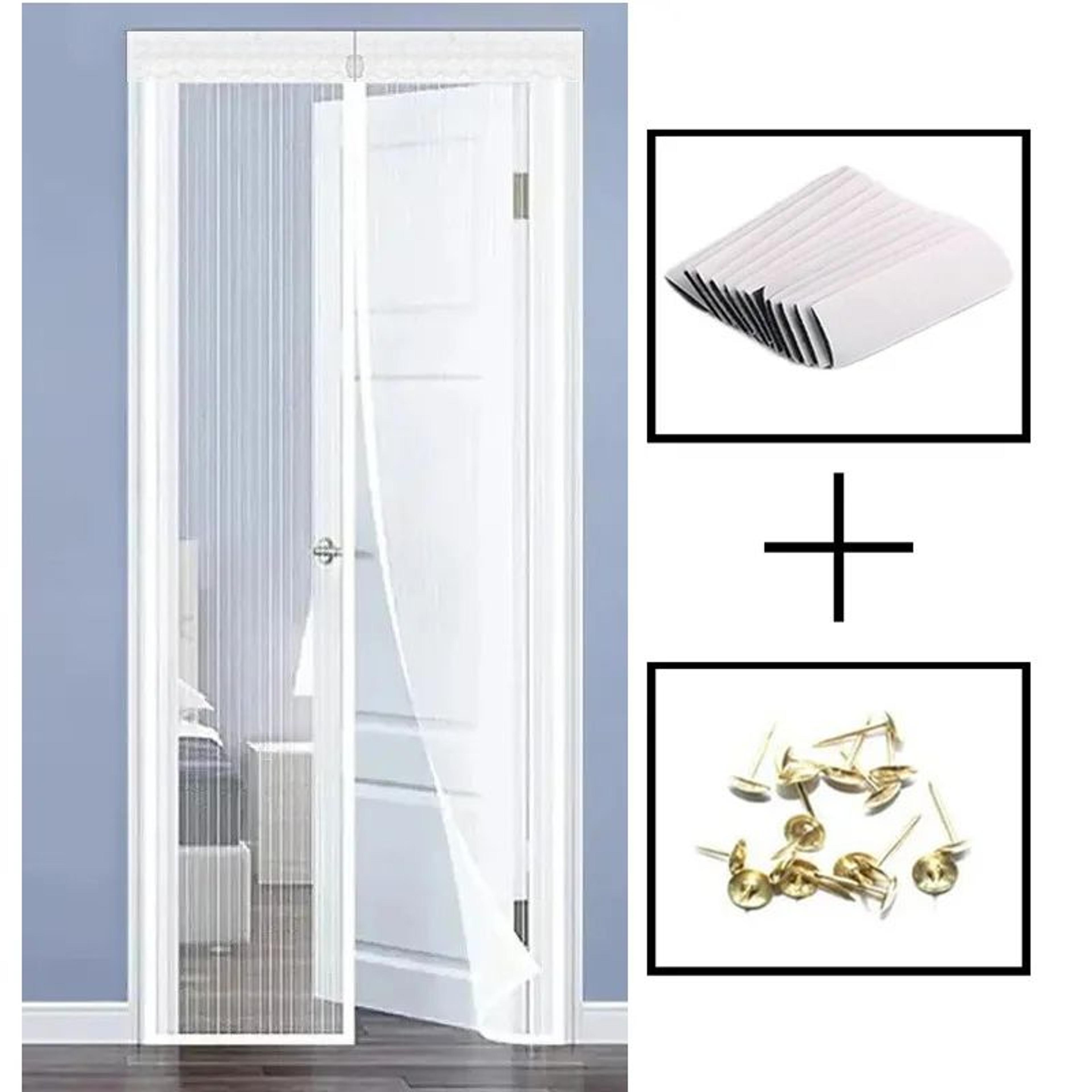 Magnetic Mosquito Screen Door Automatic Closing Insect Mesh 7