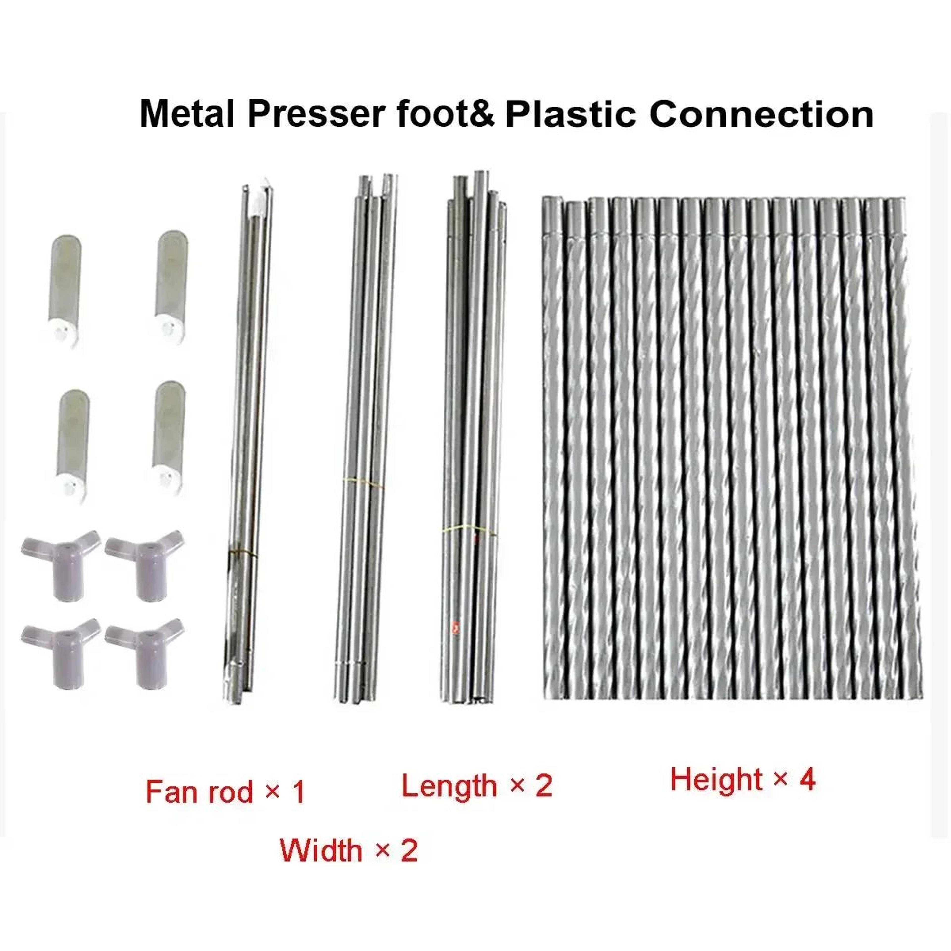 Stainless Steel Mosquito Net Frame Four Corner Bed Canopy Support 5