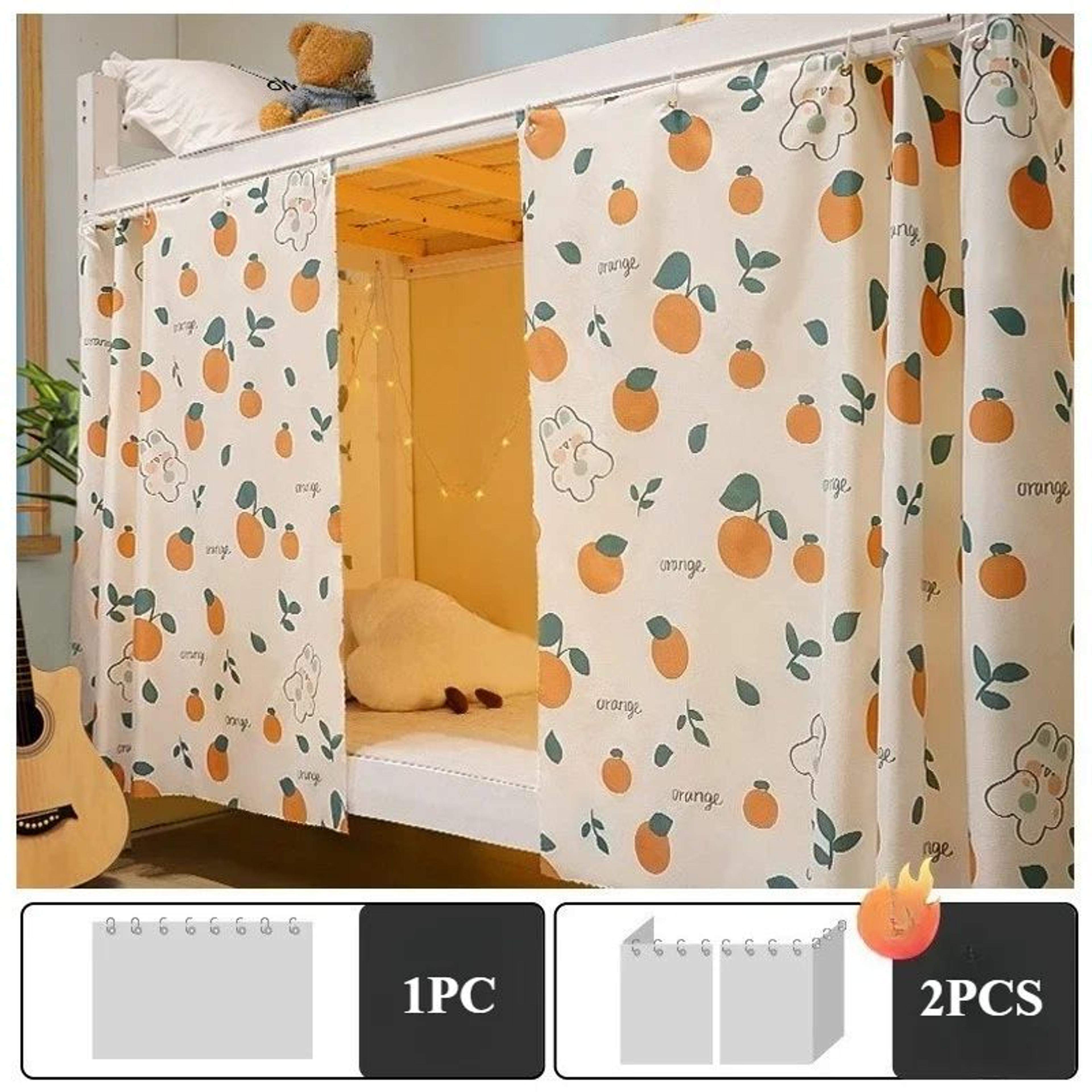 Bunk Bed Privacy Curtain Breathable Mosquito Net 12